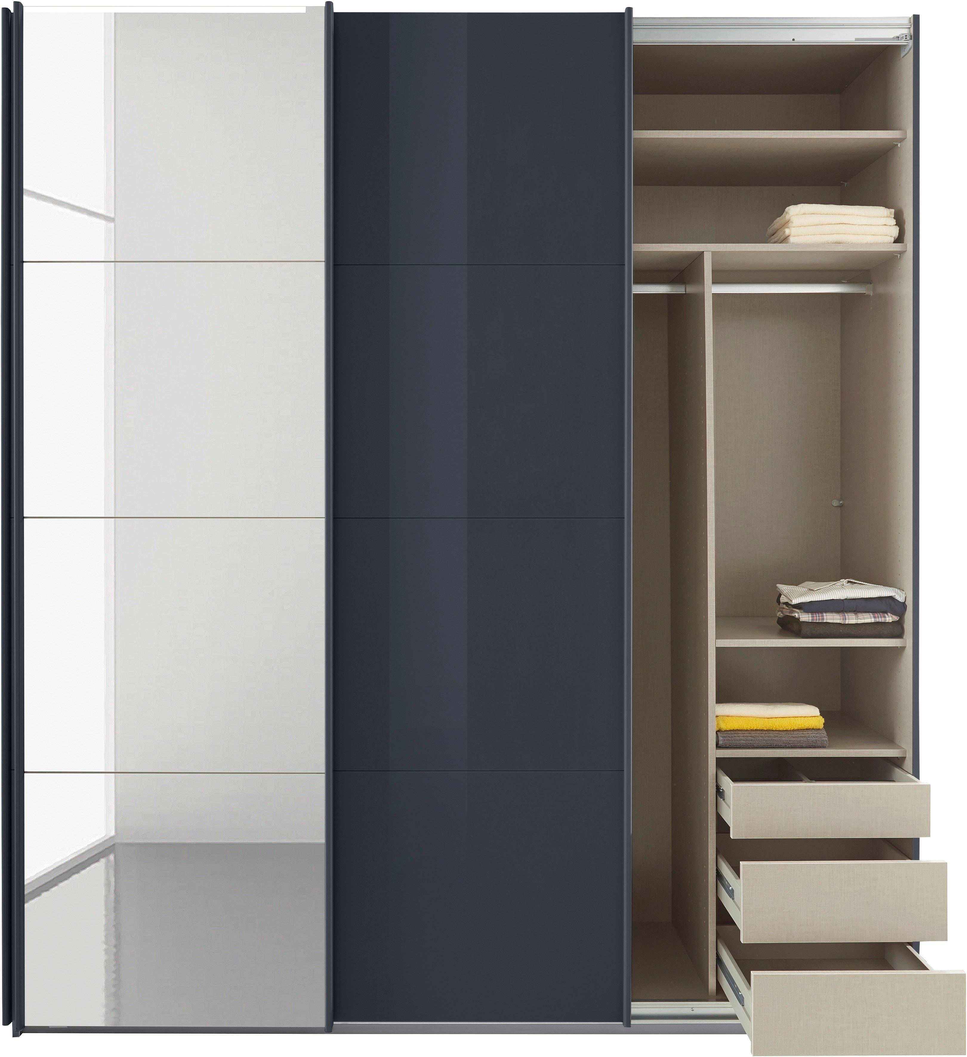 rauch Zweefdeurkast Kledingkast kast garderobe TOPSELLER OTELI incl. binnenindeling