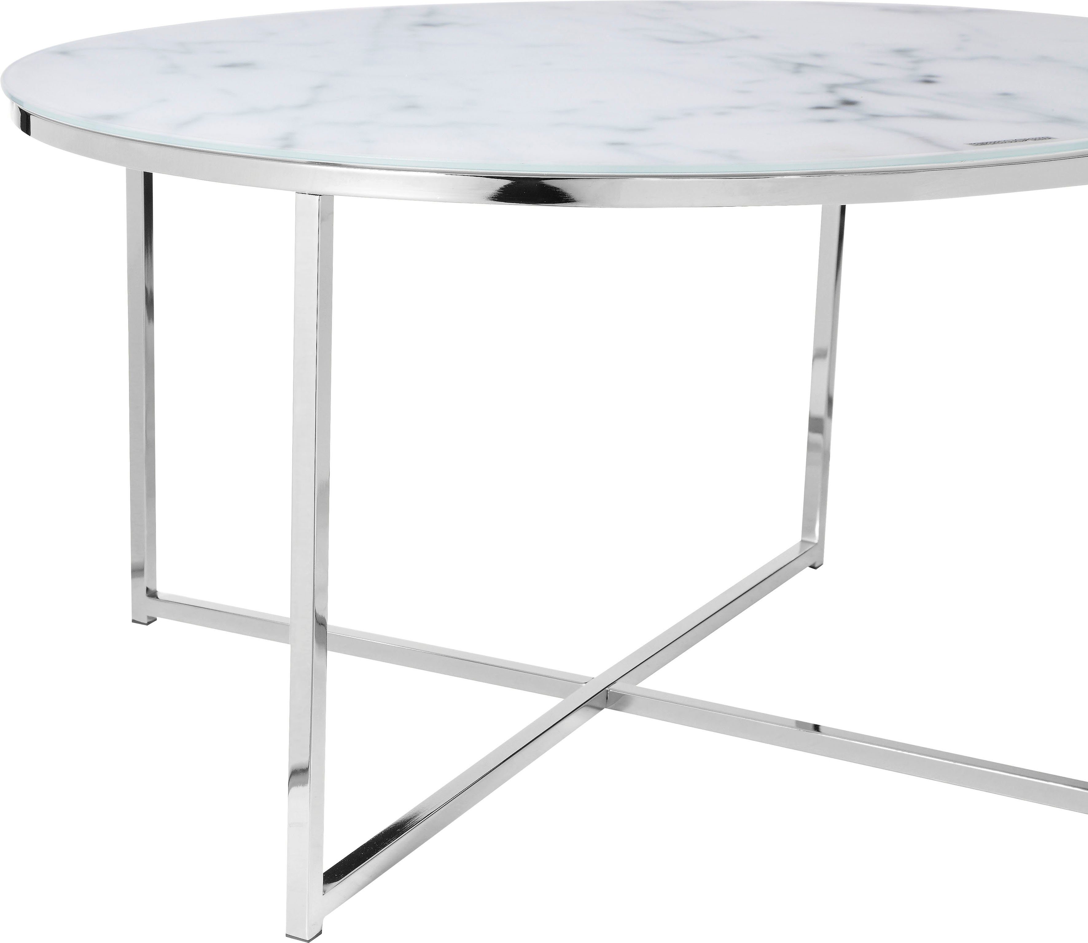 SalesFever Salontafel Tafelblad in marmerlook