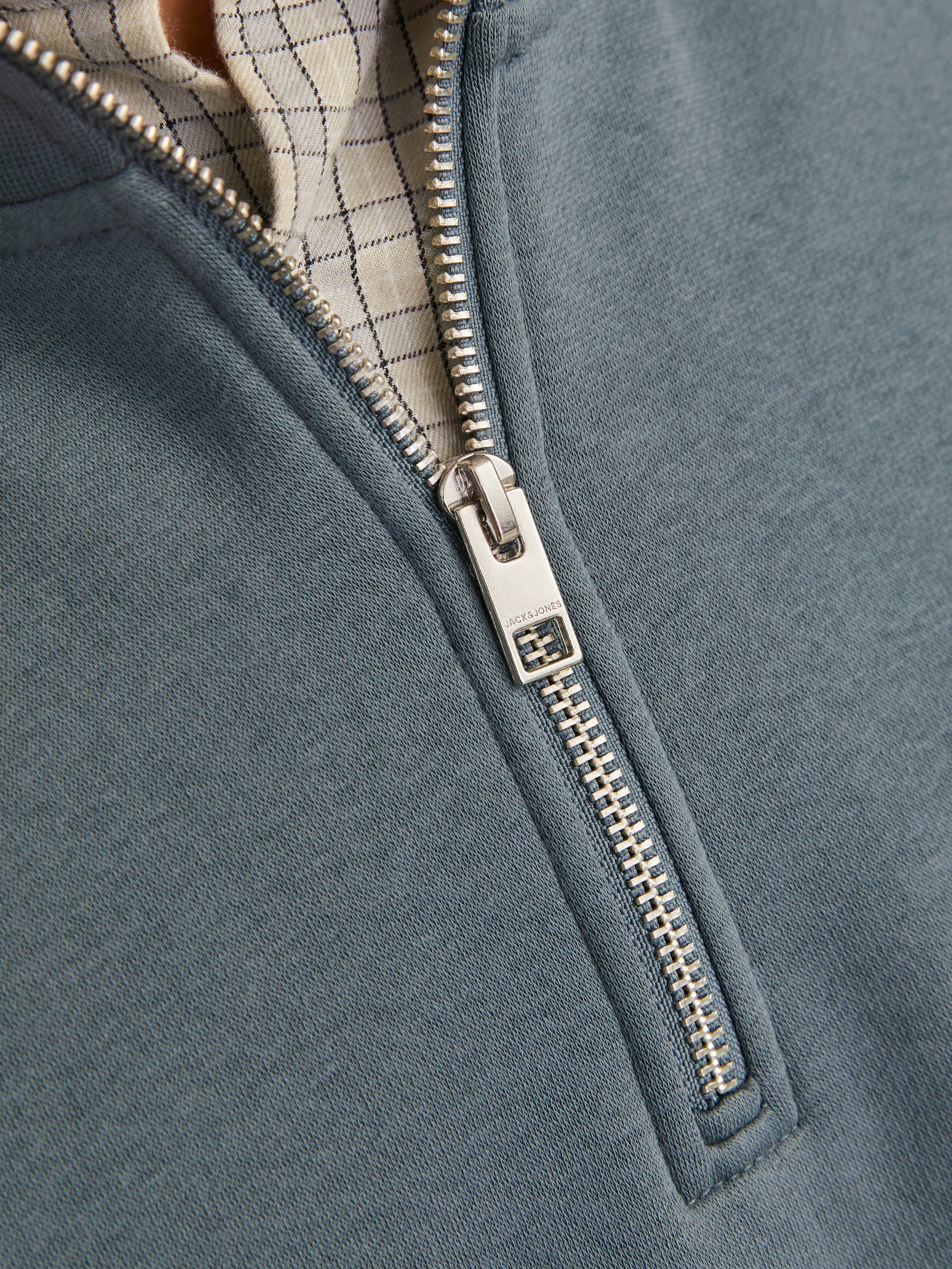 Jack & Jones Sweatshirt JORVESTERBRO SWEAT QUARTER ZIP HN NOOS