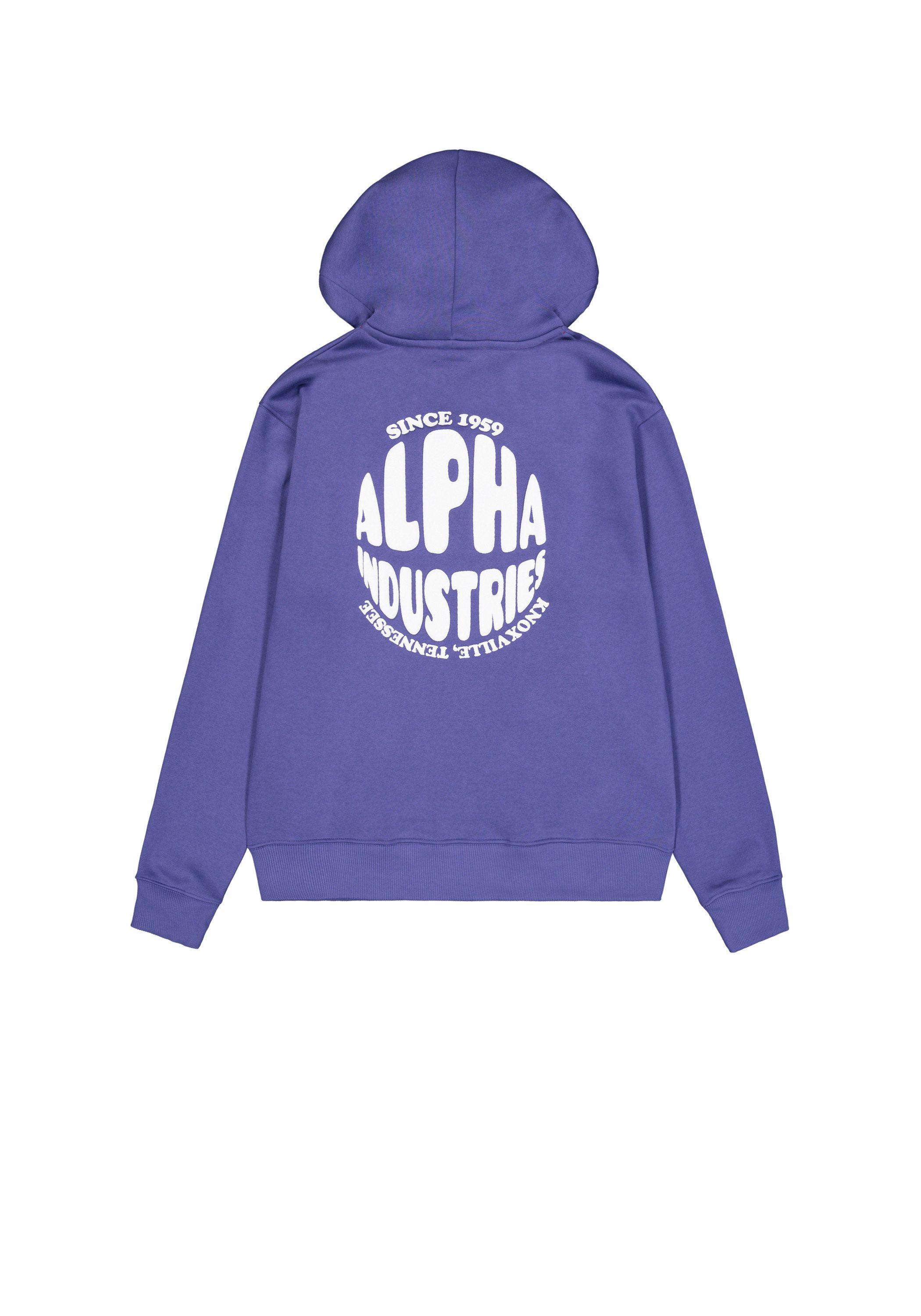 Alpha Industries Hoodie Logo Hoodie Backprint