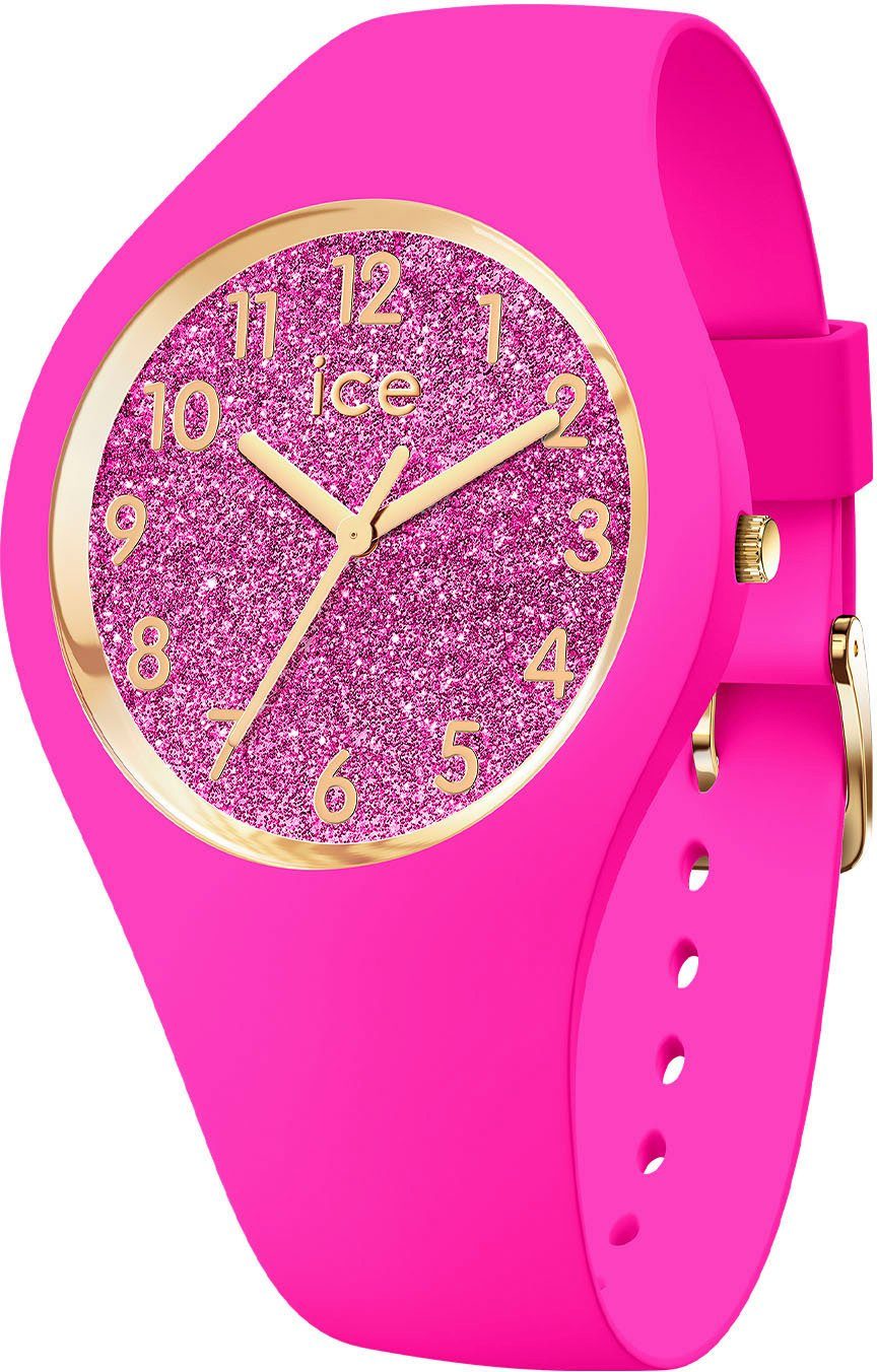 ice-watch Kwartshorloge ICE glitter - Neon pink - Small - 3H, 021224 Armbanduhr, dameshorloge,...