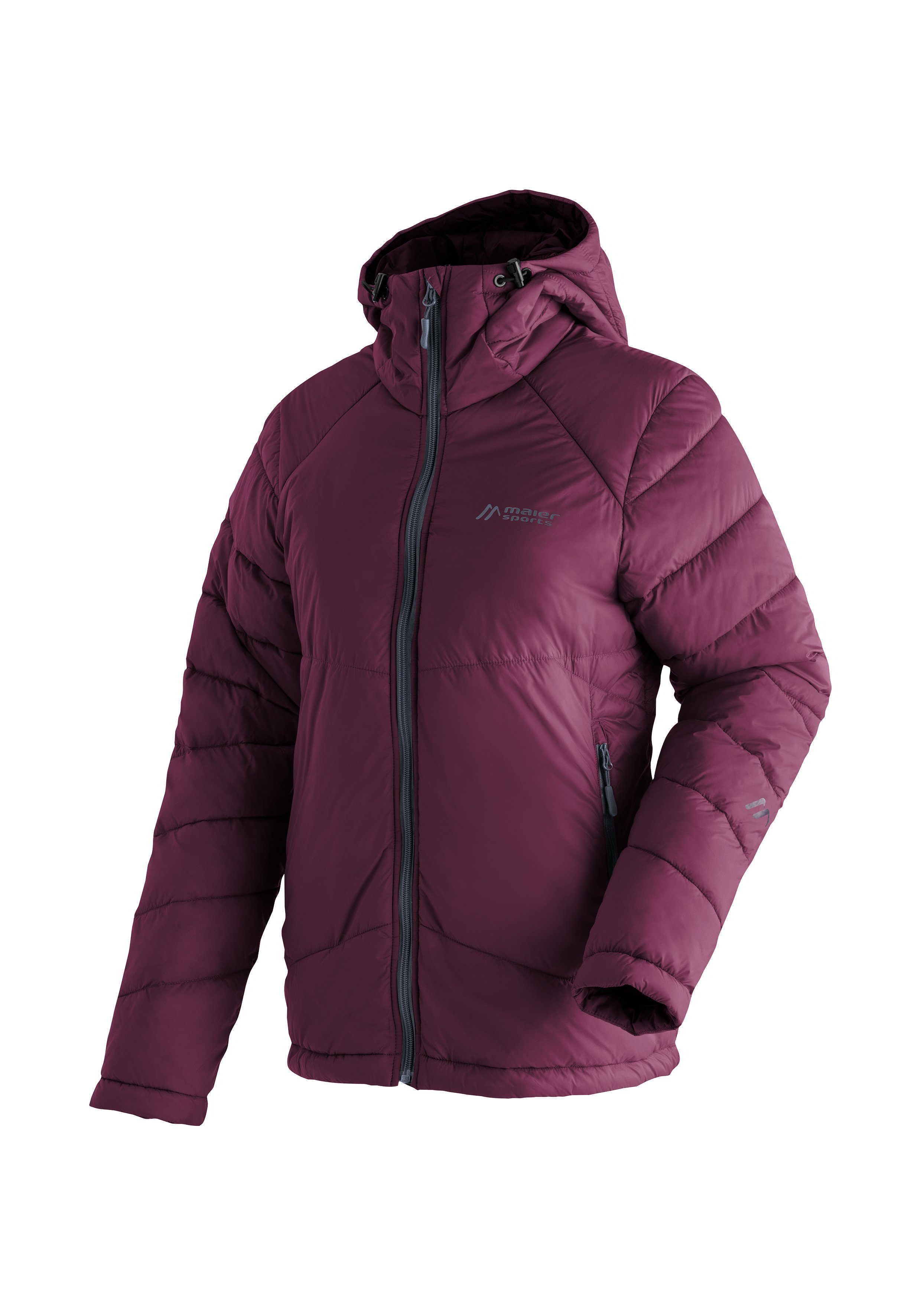 Maier Sports Outdoorjack Loket W Dames wandeljas, ademende jas met capuchon