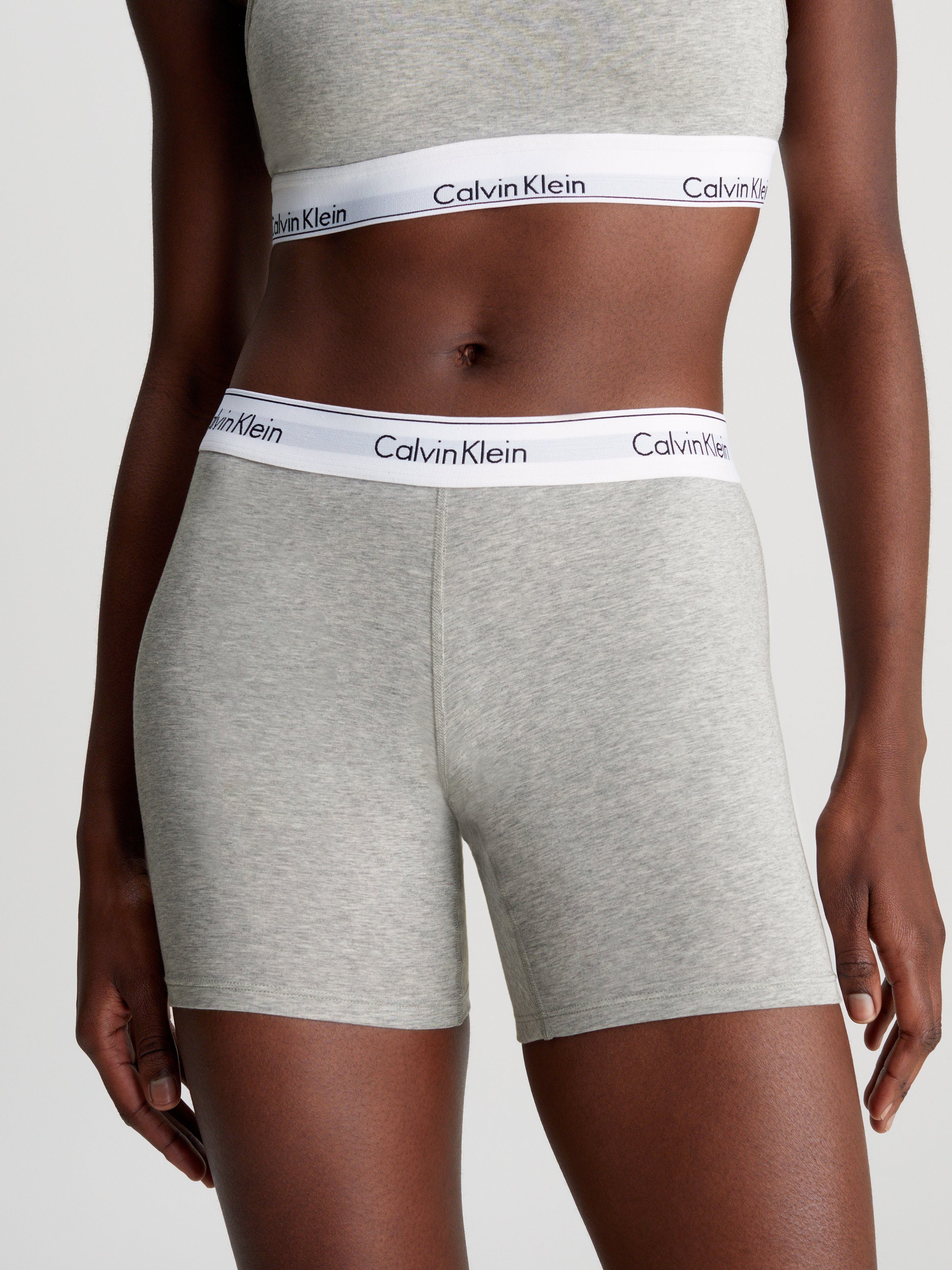 Calvin Klein Underwear Modern Cotton Shorts Grey- Dames Grey