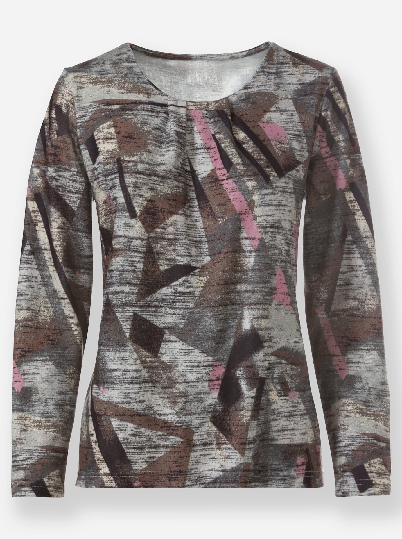 Classic Shirt met lange mouwen Wintershirt (1-delig)