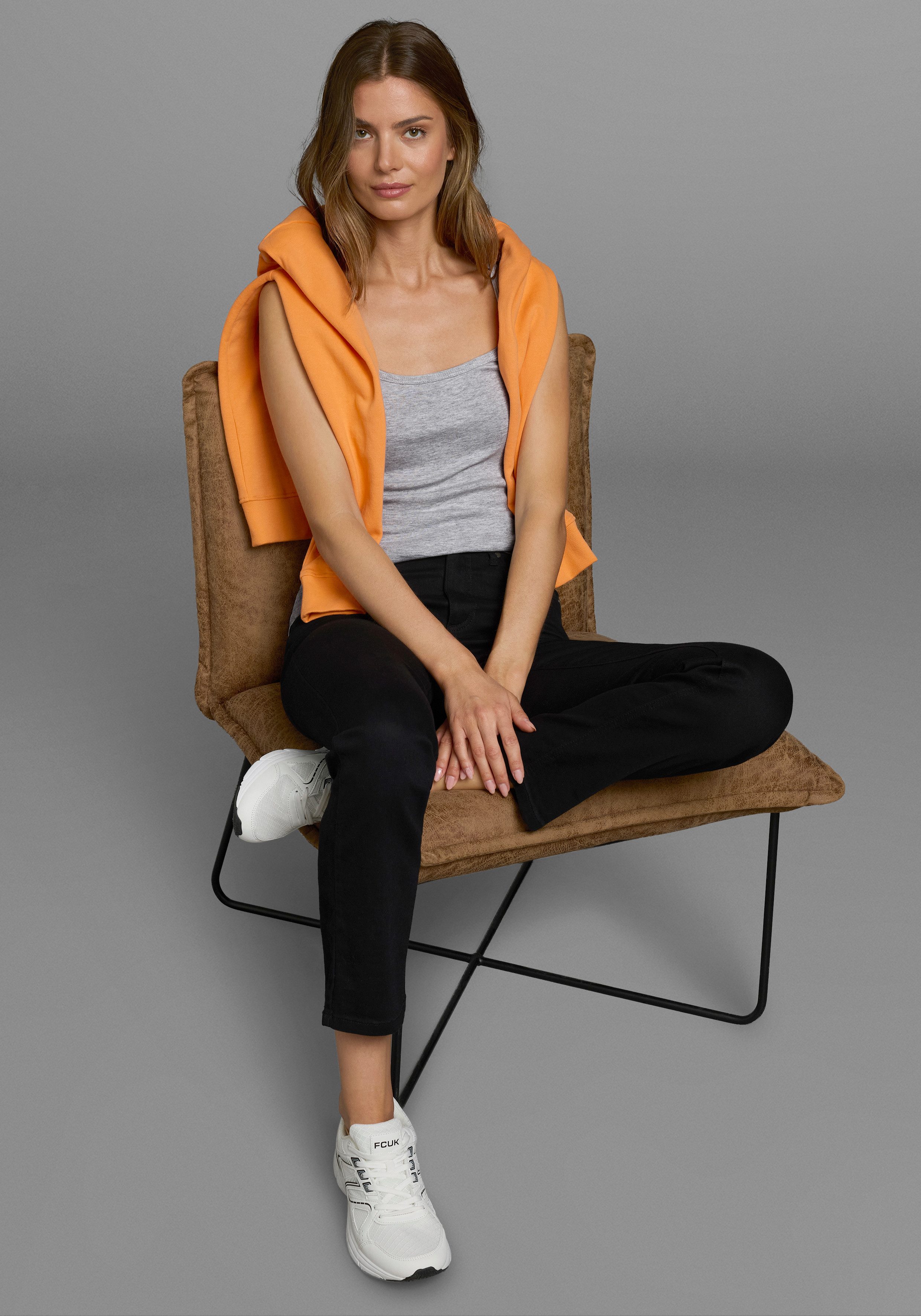 AJC Lange top in basic model in een set van 2 (Set van 2)