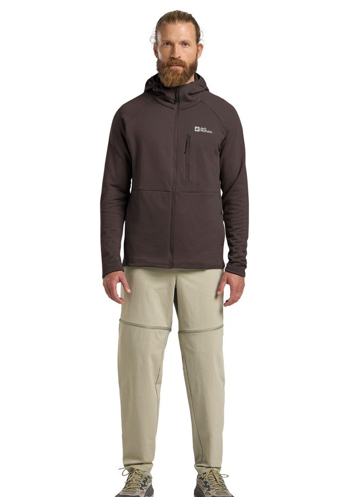 Jack Wolfskin Fleecejack KOLBENBERG HOODED FZ M