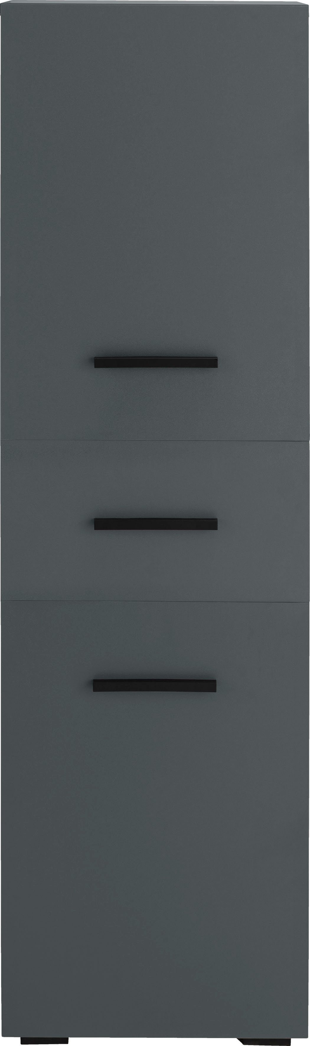 INOSIGN Halfhoge kast Skara verstelbare planken achter elke deur, breedte 38 cm, hoogte 130 cm