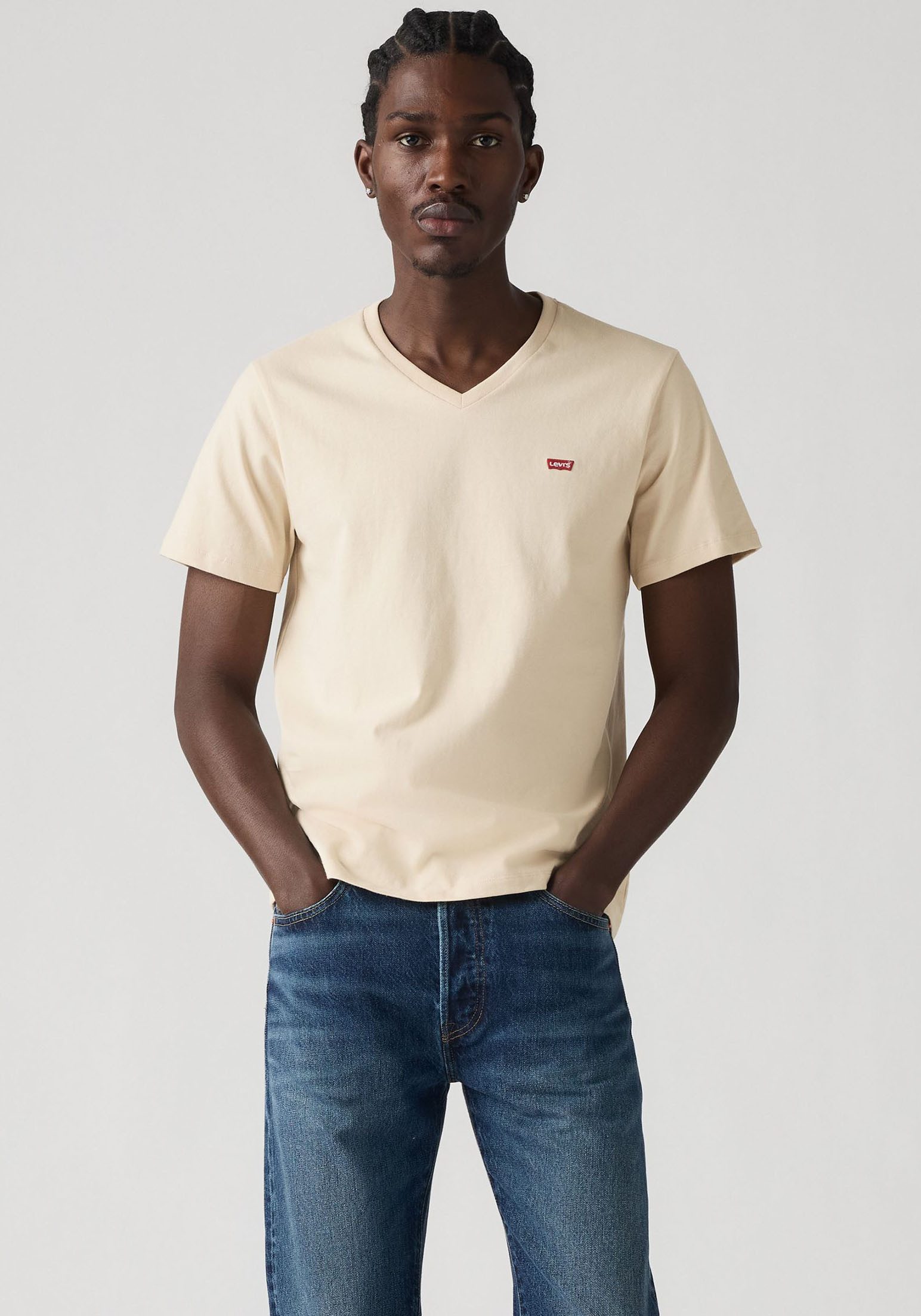 Levi's® Shirt met V-hals LE ORIGINAL HM VNECK