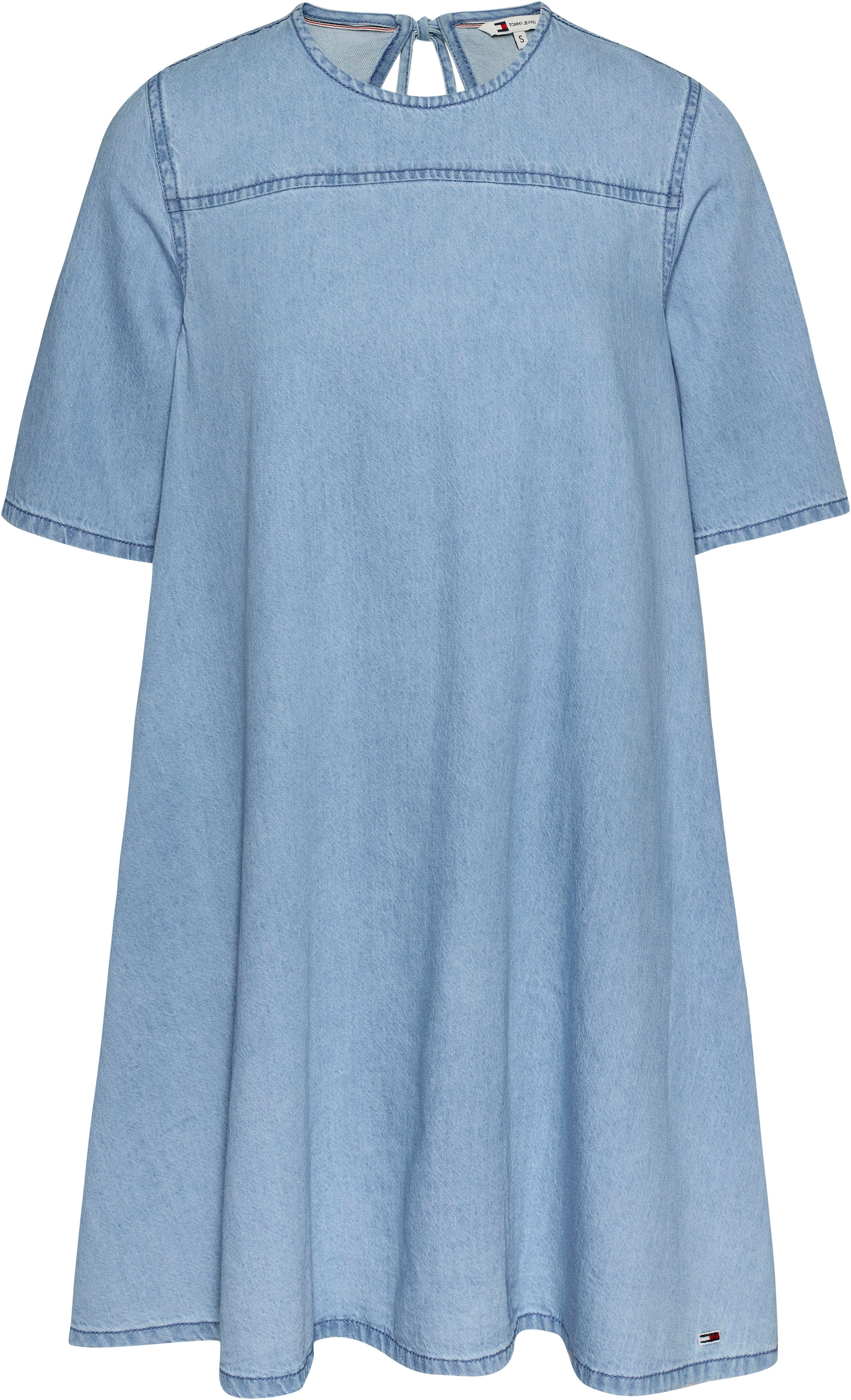 Tommy Jeans Curve Blousejurk TJW CHAMBRAY A-LINE SS DRESS EXT