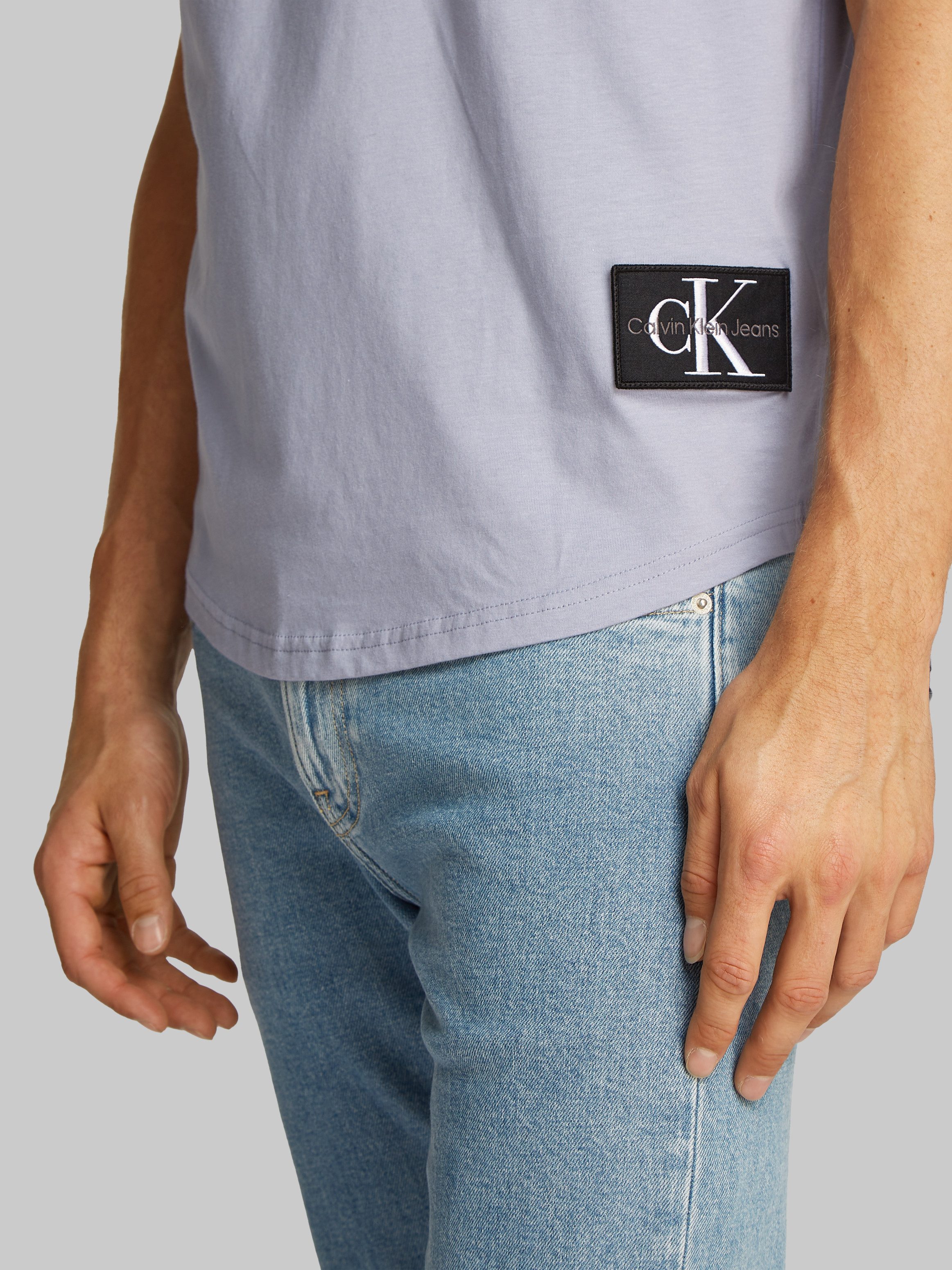 Calvin Klein T-shirt BADGE TURN UP SLEEVE