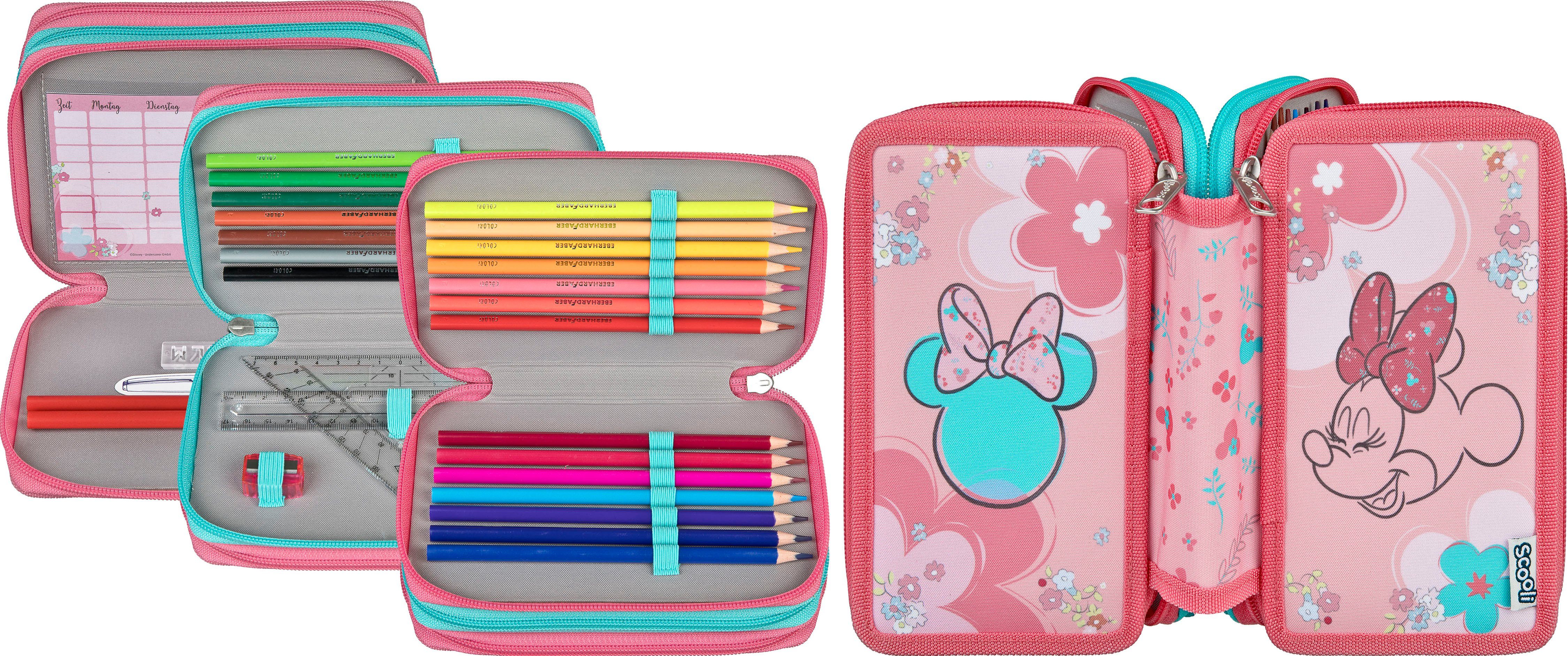 Scooli Etui Tripledecker, Minnie Mouse