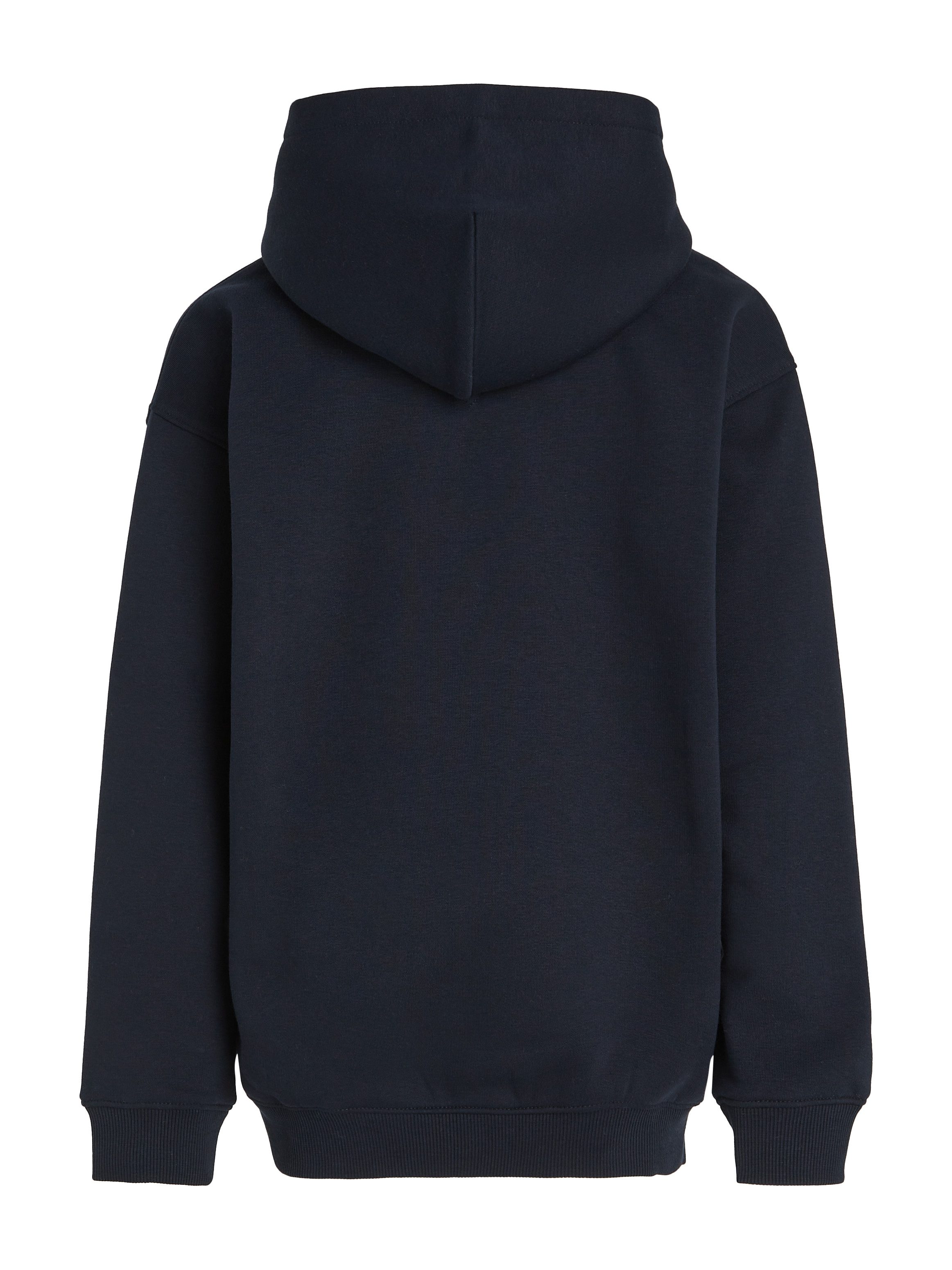 Tommy Hilfiger Hoodie U TIMELESS FLEECE HOODIE Kinderen tot 16 jaar met logostiksel
