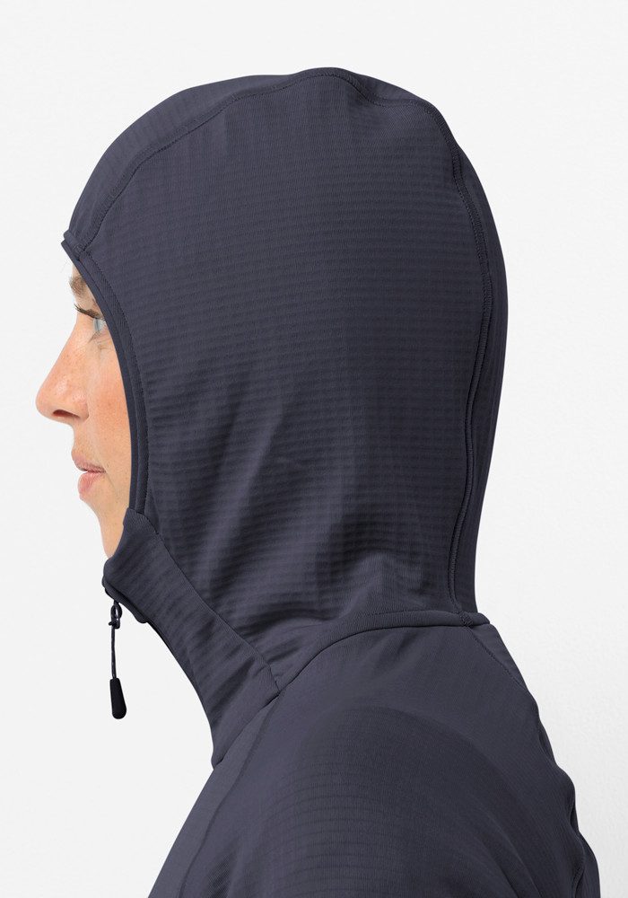 Jack Wolfskin Fleecejack KOLBENBERG HOODED FZ W