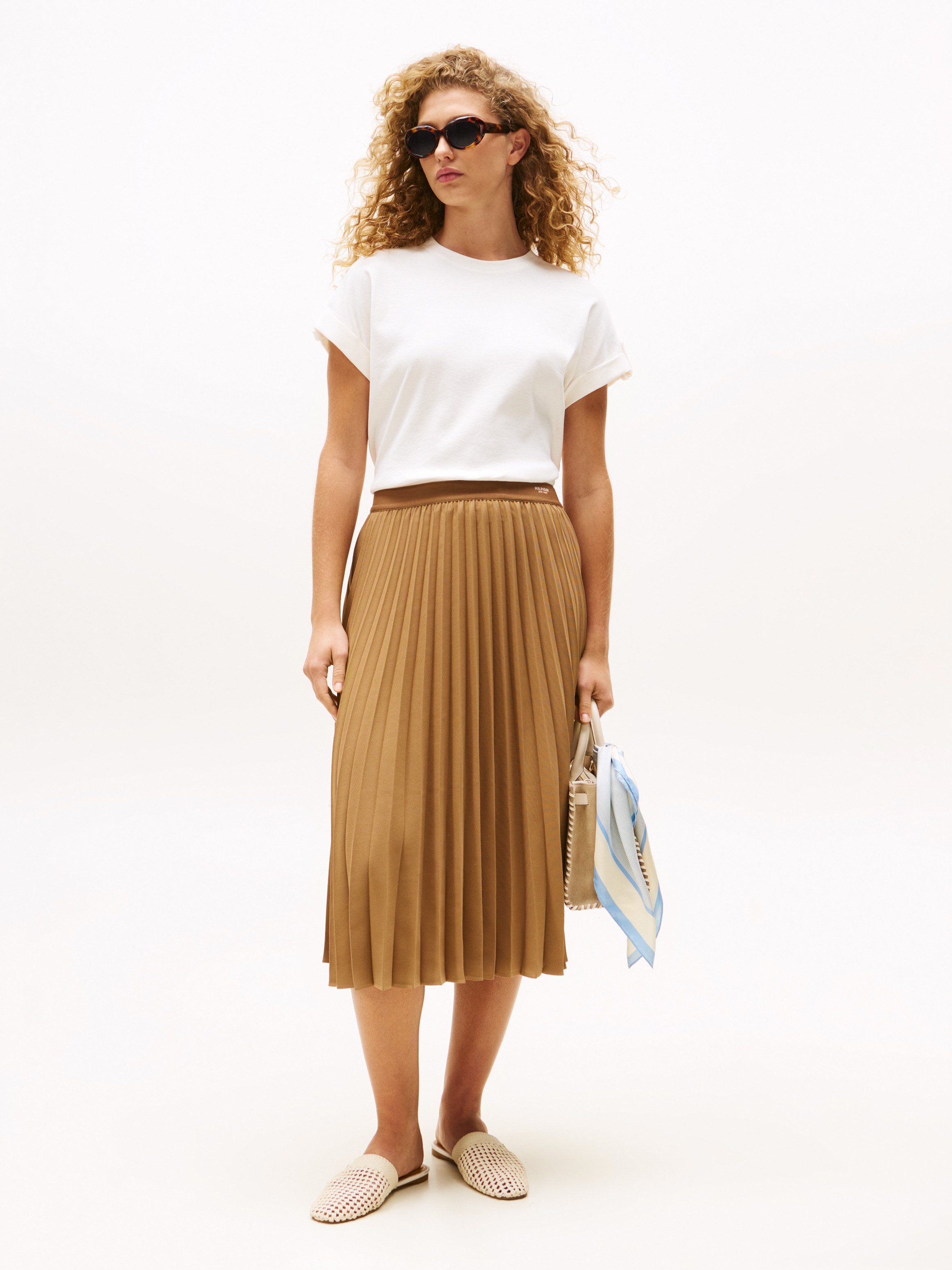 Tommy Hilfiger Shirt met korte mouwen GOLD BUTTON MDRN C-NK SS TEE