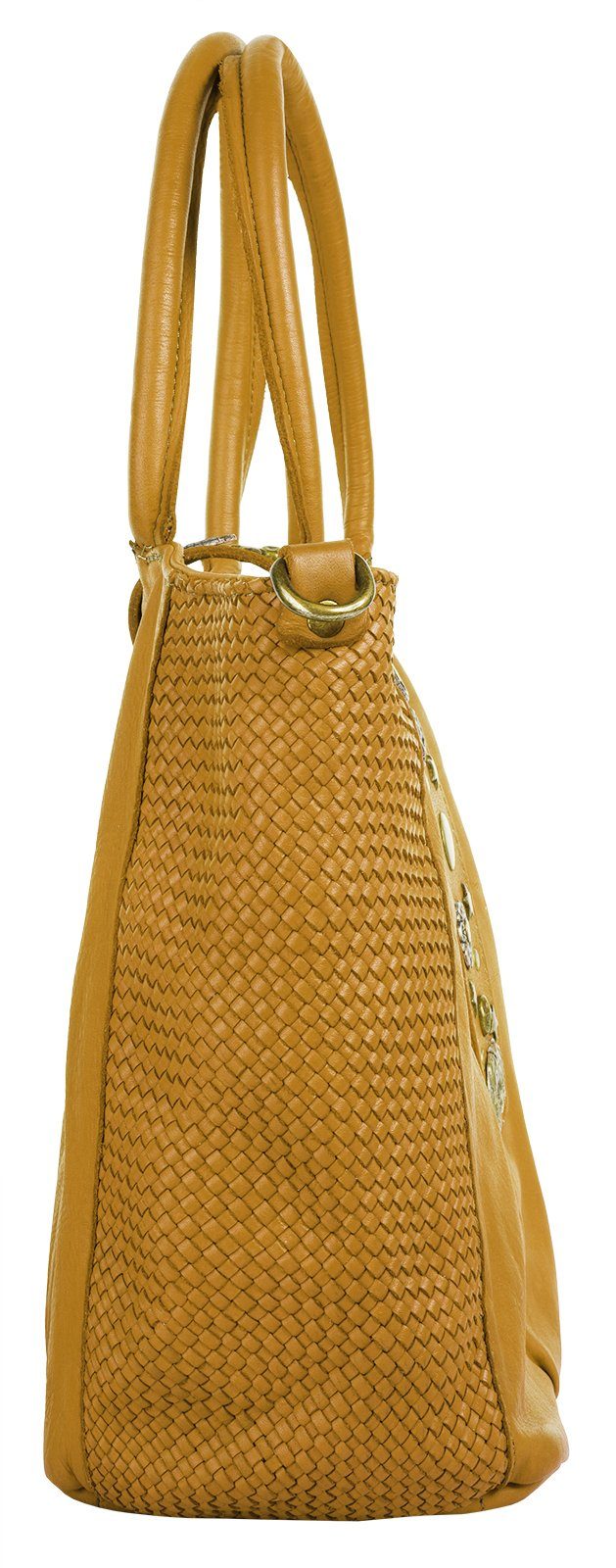 Forty Degrees Tas echt leer, made in italy