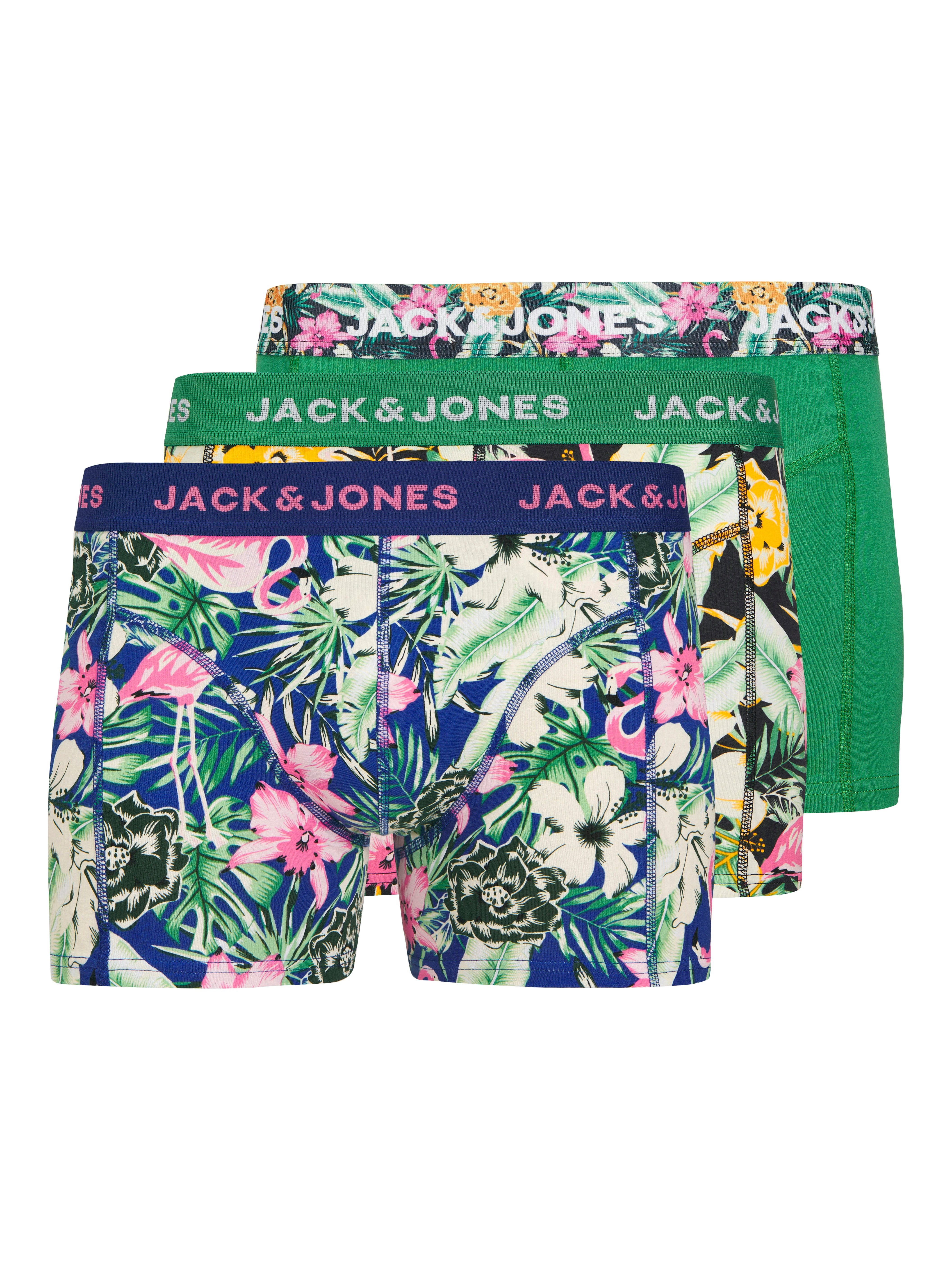 Jack & Jones Trunk JACFRED FLAMINGO TRUNKS 3 PACK SN (set, 3 stuks)