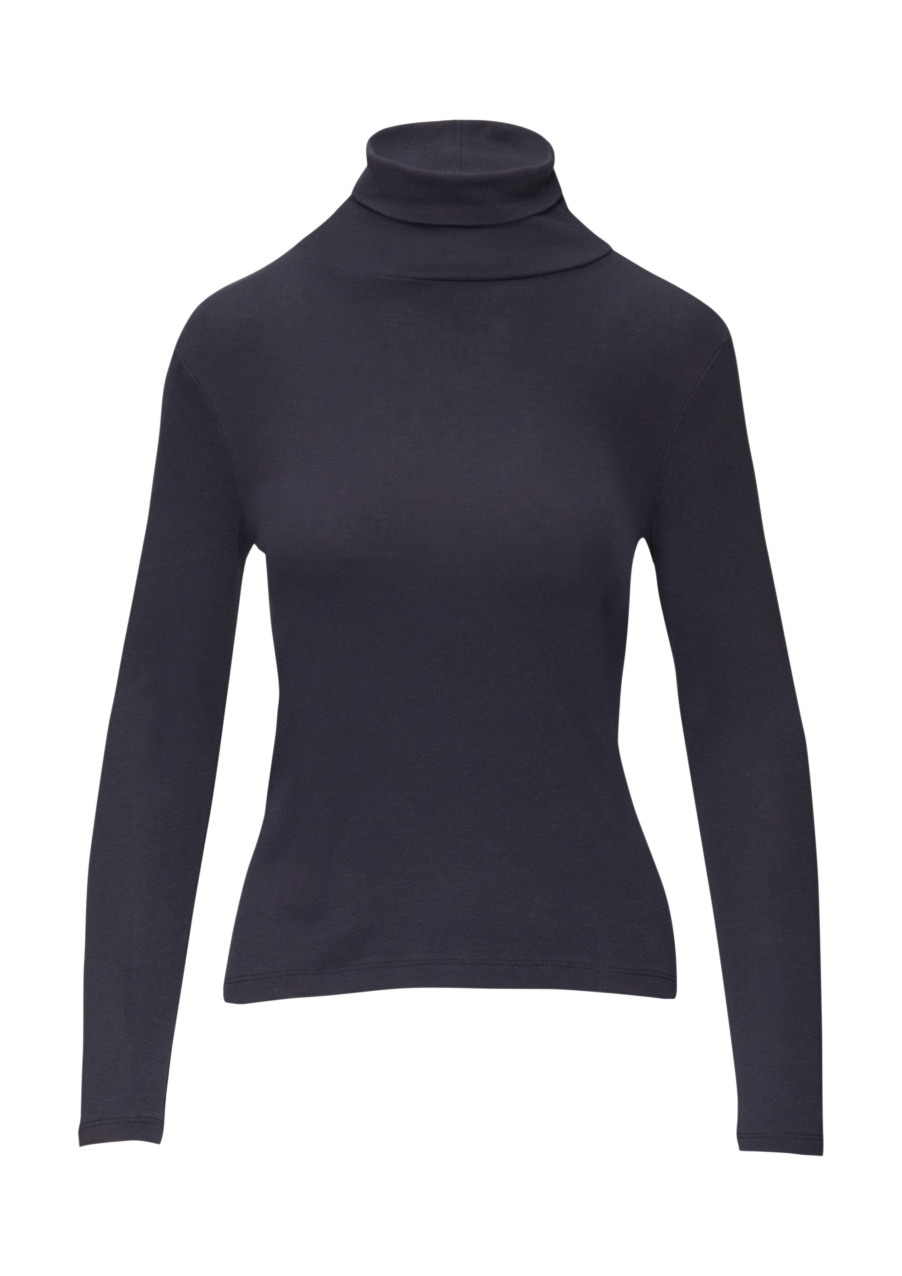 s.Oliver Colshirt in rib-look