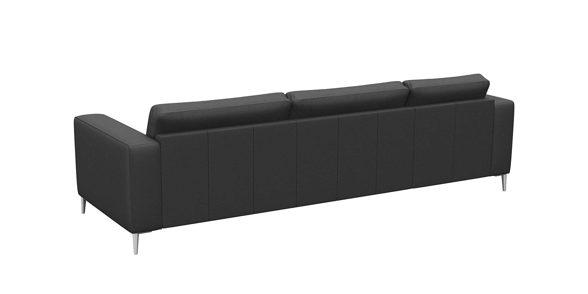 FLEXLUX Hoekbank Fiore, super zitcomfort door koudschuim in de zitting, L-vorm