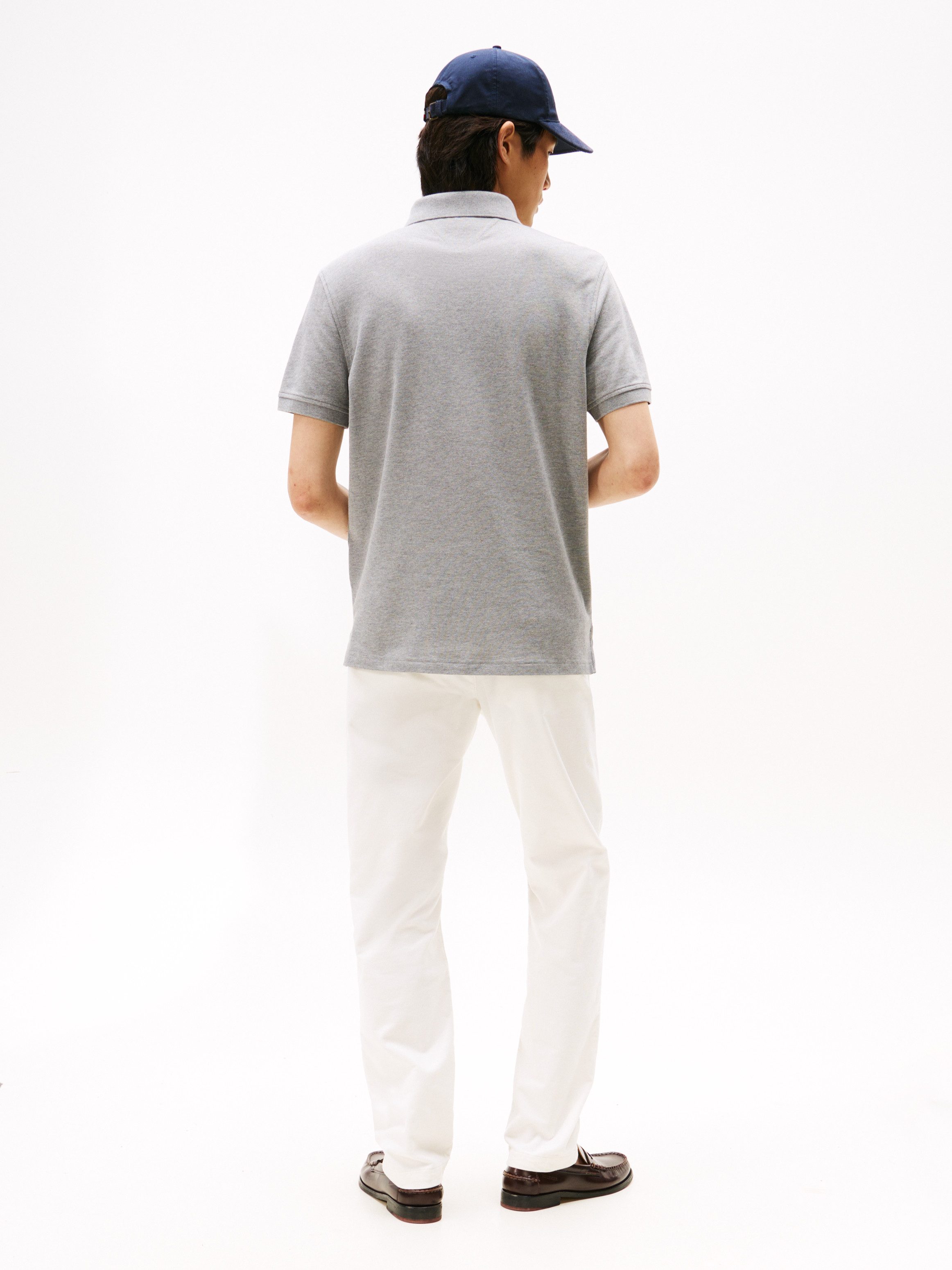 Tommy Hilfiger Poloshirt 1985 REGULAR POLO met tommy hilfiger contraststrepen in de kraag