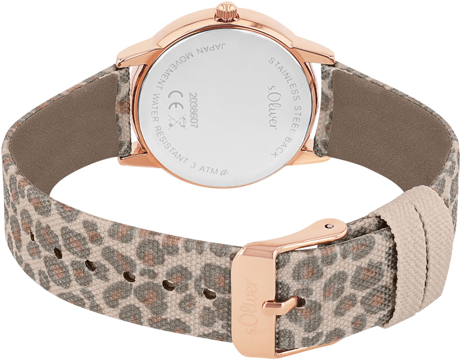 s.Oliver Kwartshorloge Horloge, kinderhorloge, meisjeshorloge, schoolbegin, cadeau-idee