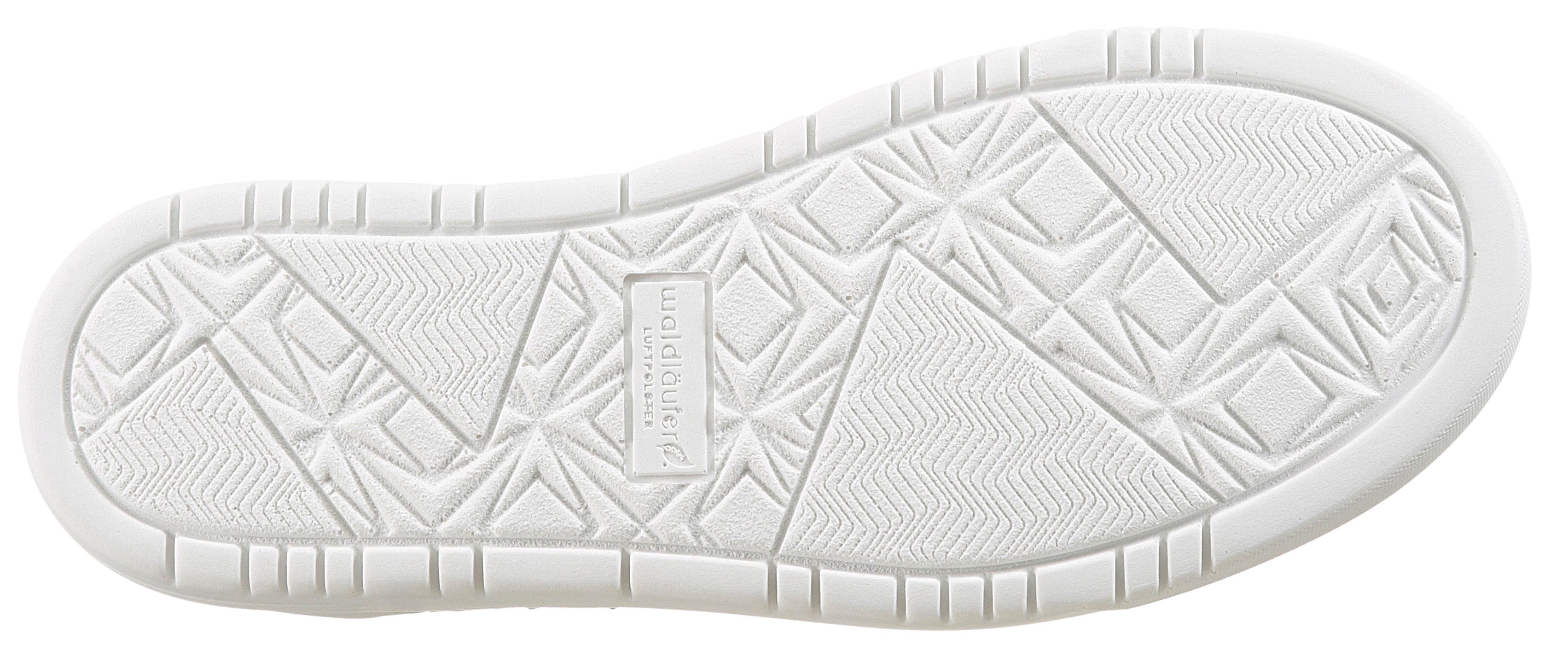Waldläufer Plateausneakers H-TAMIRA , lage schoen, vrijetijdsschoen, sneaker in comfortbreedte h (= zeer breed)