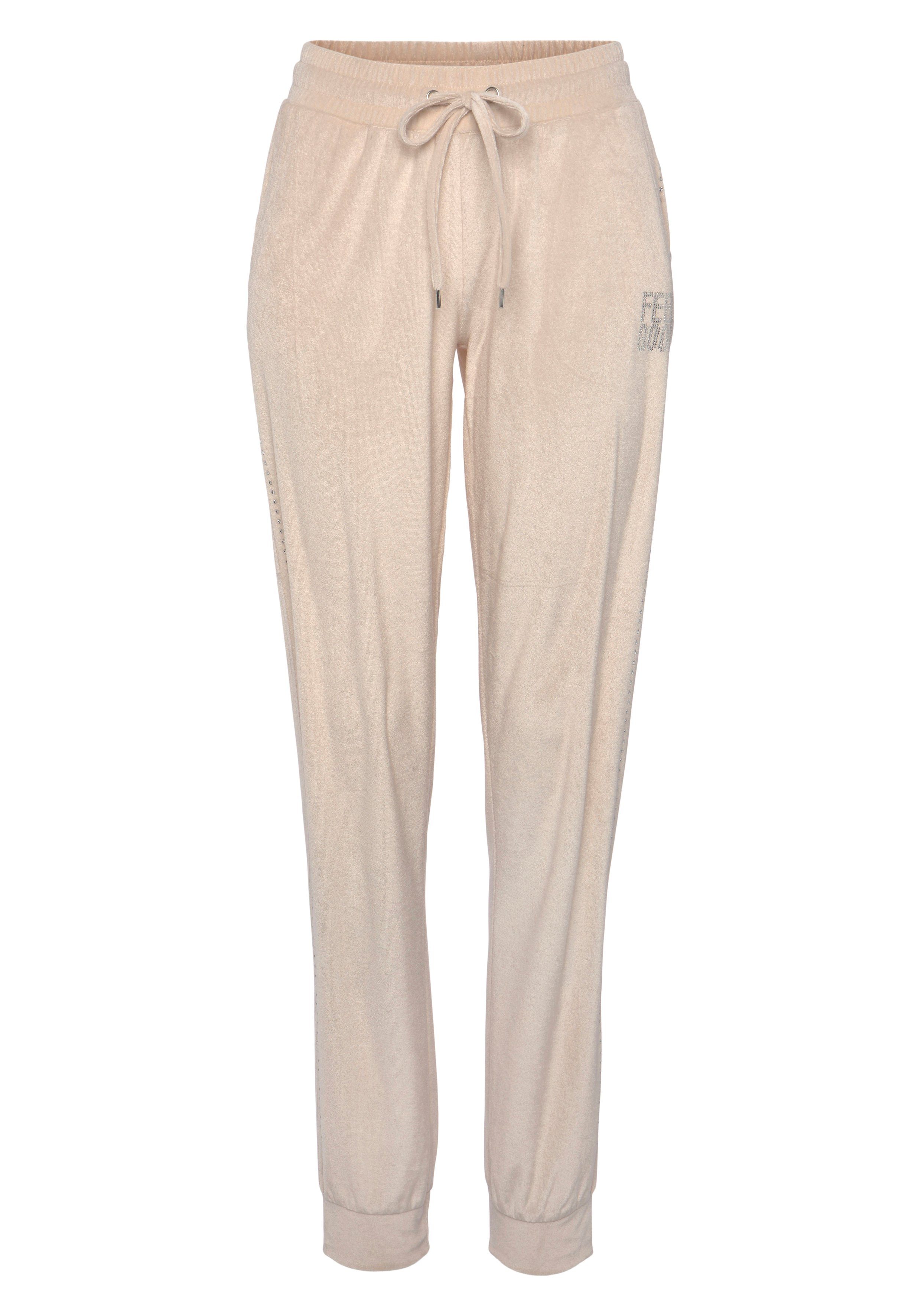 Vivance Nickybroek -Loungebroek met glitterprint