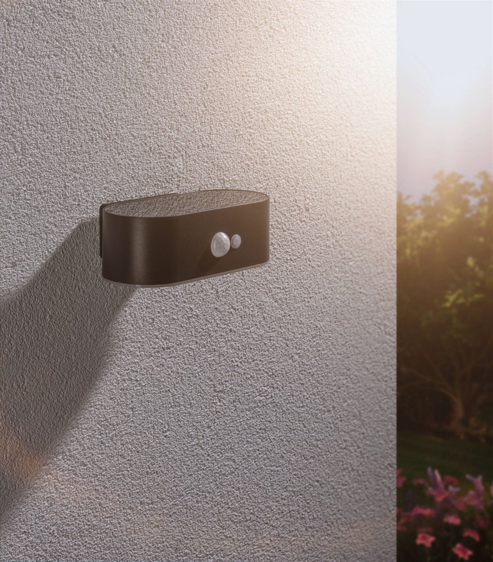 Paulmann Led-wandlamp voor buiten Solar Adya IP44 3000K 200lm Zwart (1 stuk)