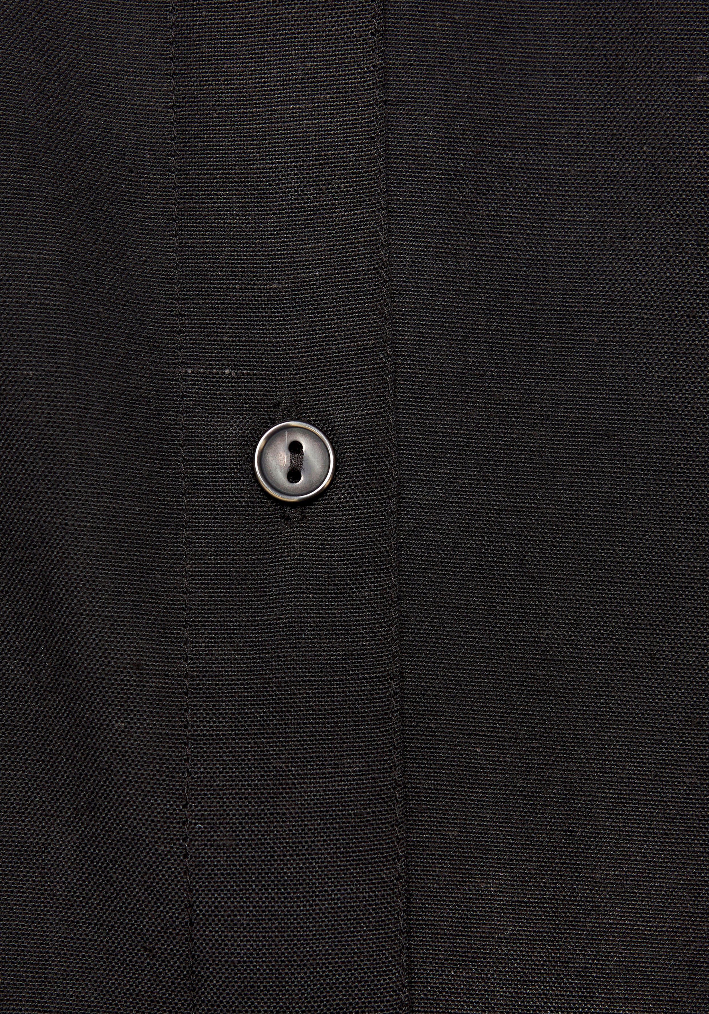 Lascana Lange blouse van lichte stof met linnenpercentage, luchtige blousejurk