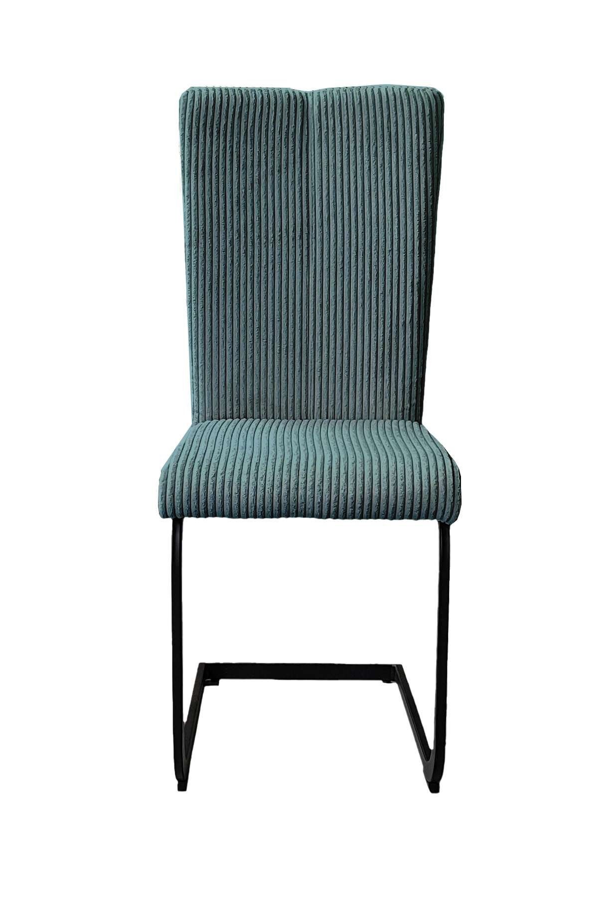 Home affaire Eethoek Oliver Hoekbank met golfvering in de zitting, tafel massief eiken (set, 4-delig)