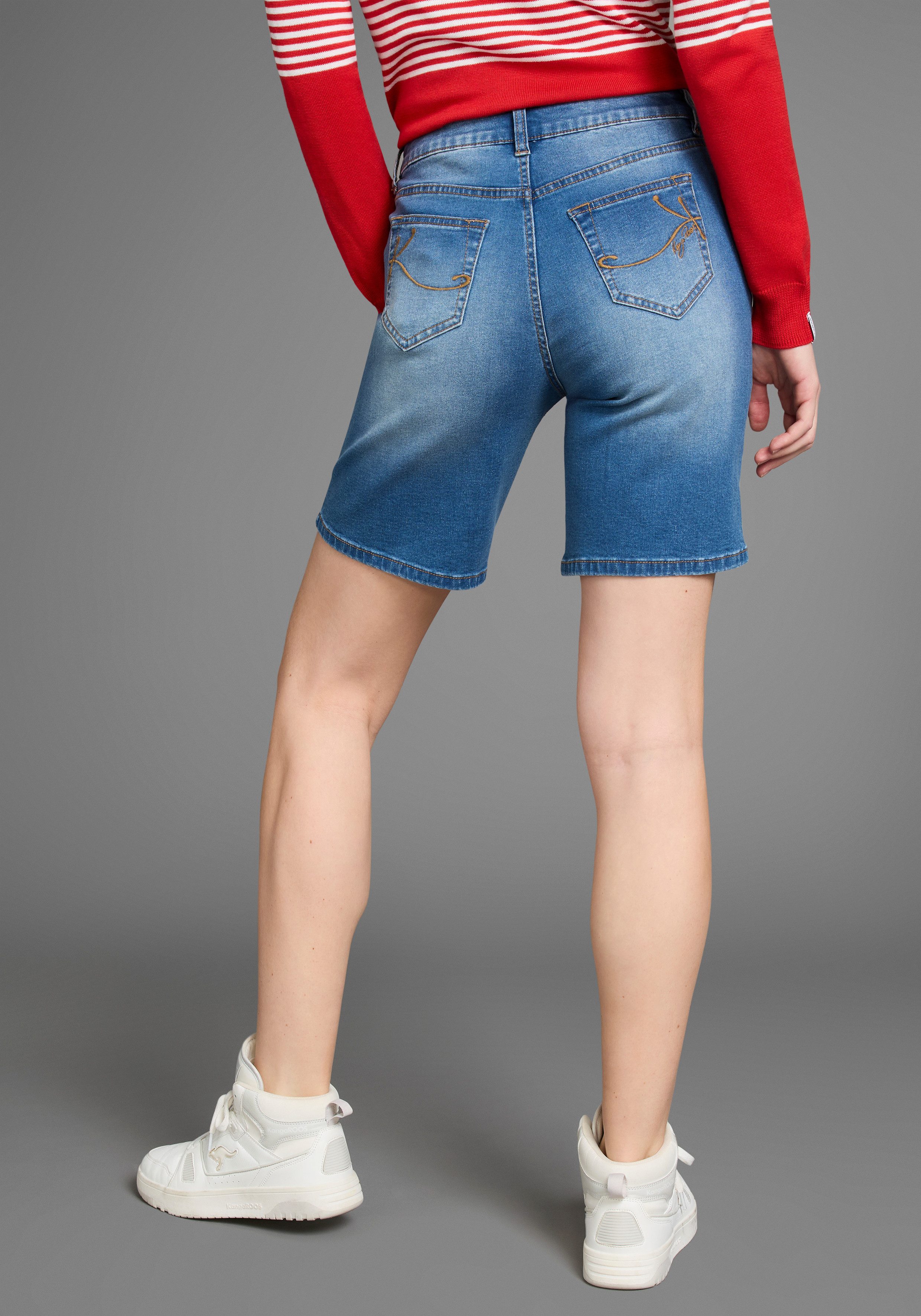 KangaROOS Jeansbermuda High Waist