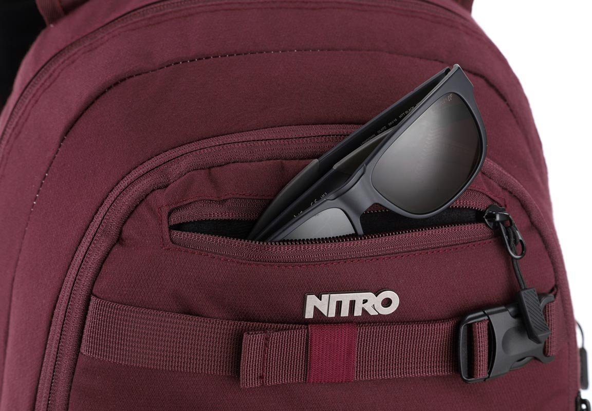 NITRO Schoolrugzak CHASE Casual rugzak, rugzak voor vrijetijd, school, werk en reis