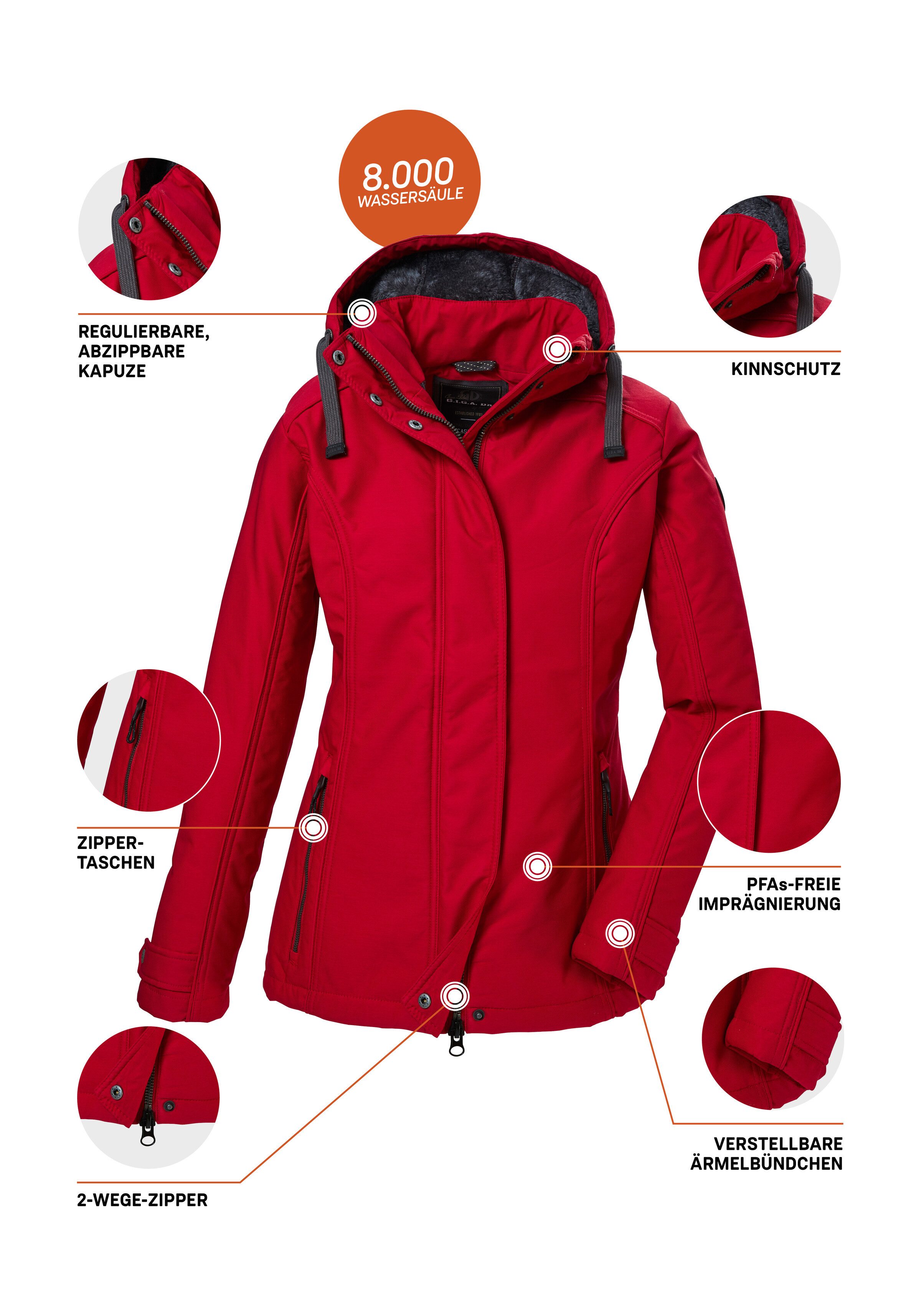 G.I.G.A. DX by killtec Softshell-jack GW 23 WMN SFTSHLL JCKT