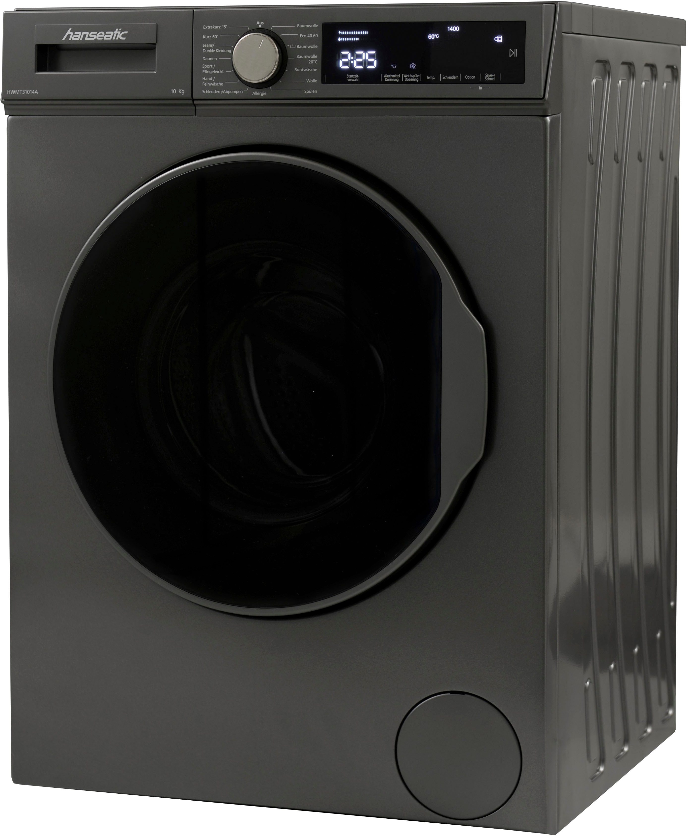 Hanseatic Wasmachine HWMT31014A, 10 kg