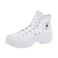 converse plateausneakers chuck taylor all star lugged 2.0 le wit