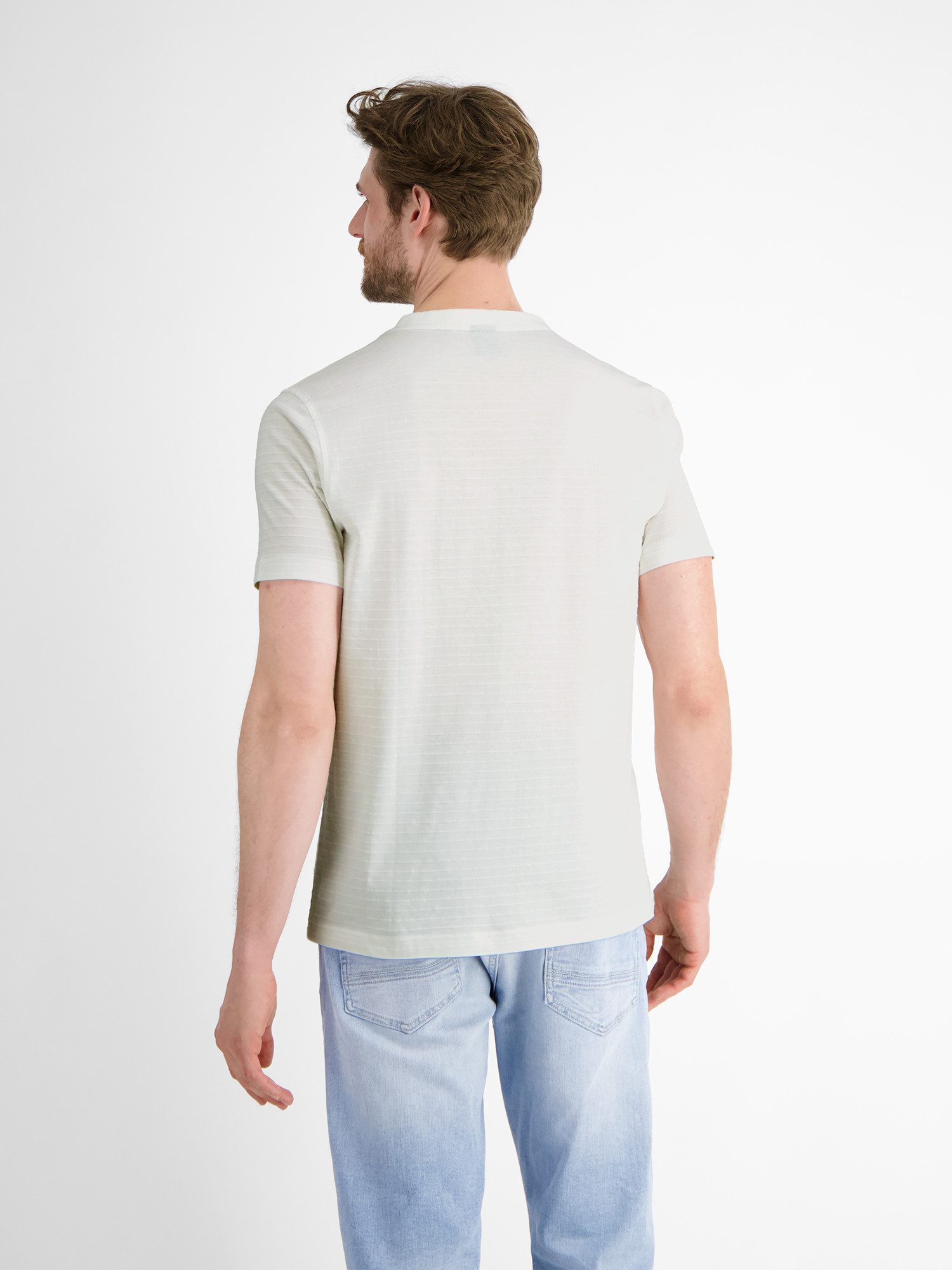 Lerros T-shirt LERROS heren T-shirt met V-hals