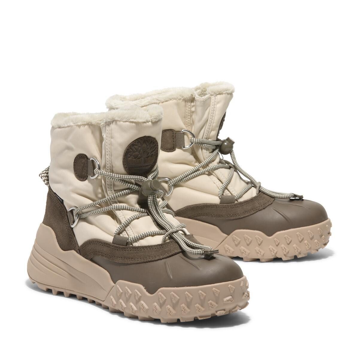 Timberland Winterlaarzen MORIAH RANGE MID WARM LINED WATERPROOF SNOW BOOT Snowboots, winterlaarzen, winterschoenen, waterdicht en gevoerd