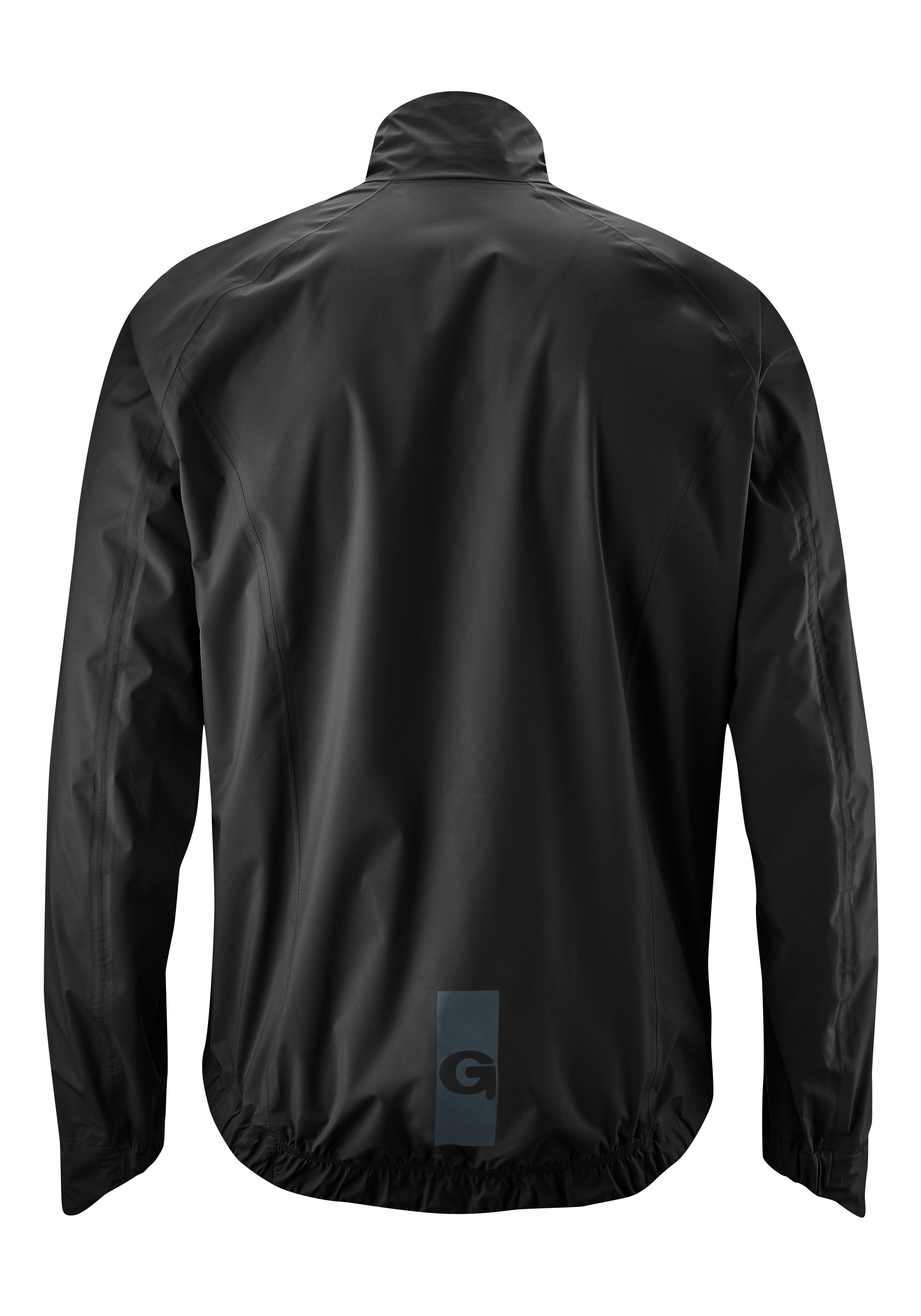 Gonso Fietsjack SAVE JACKET ROAD M Heren fietsjack, waterdichte racefiets-regencape met rugzak
