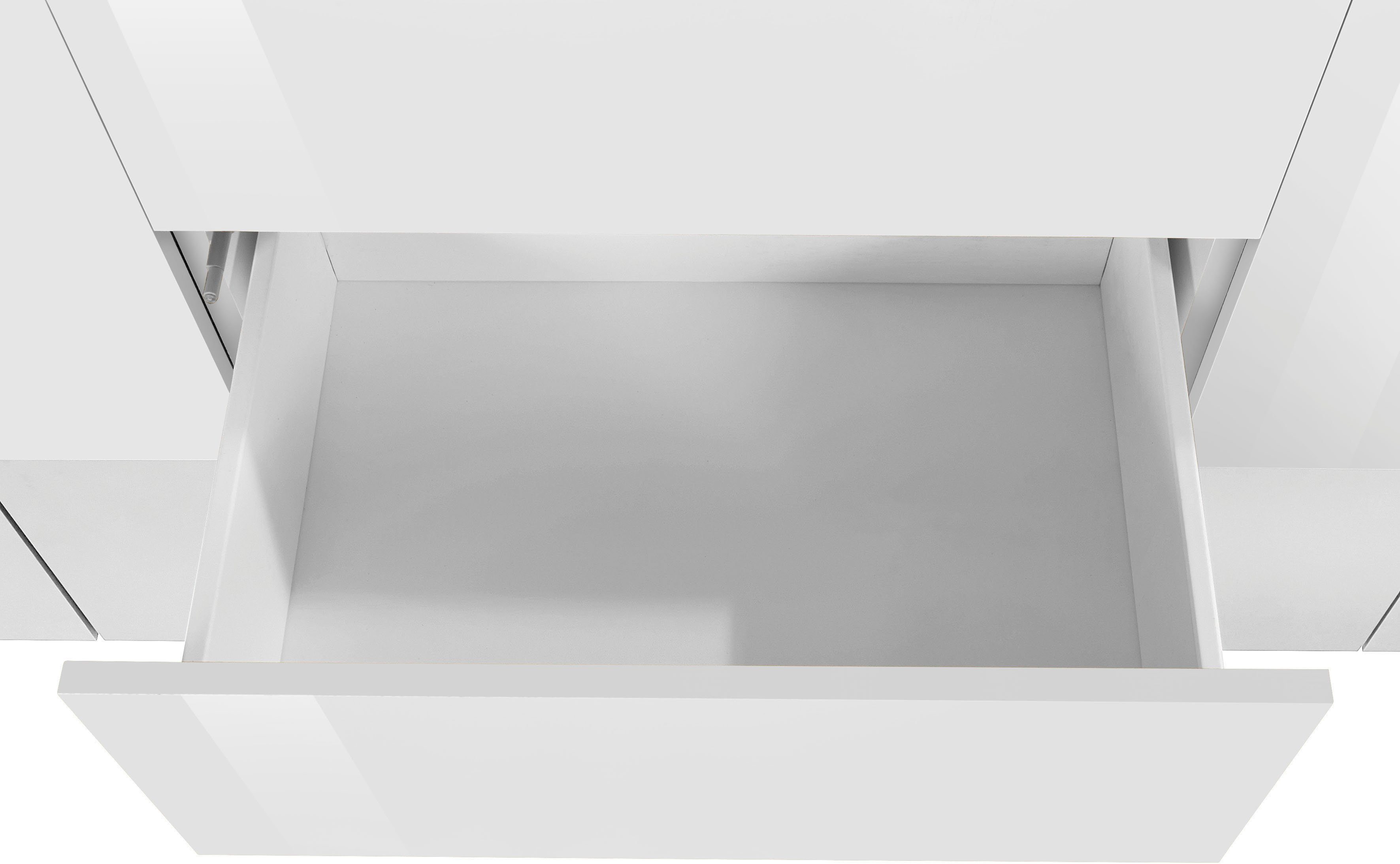 INOSIGN Dressoir Coro, commode, kast, buffet, greeploos met legplanken