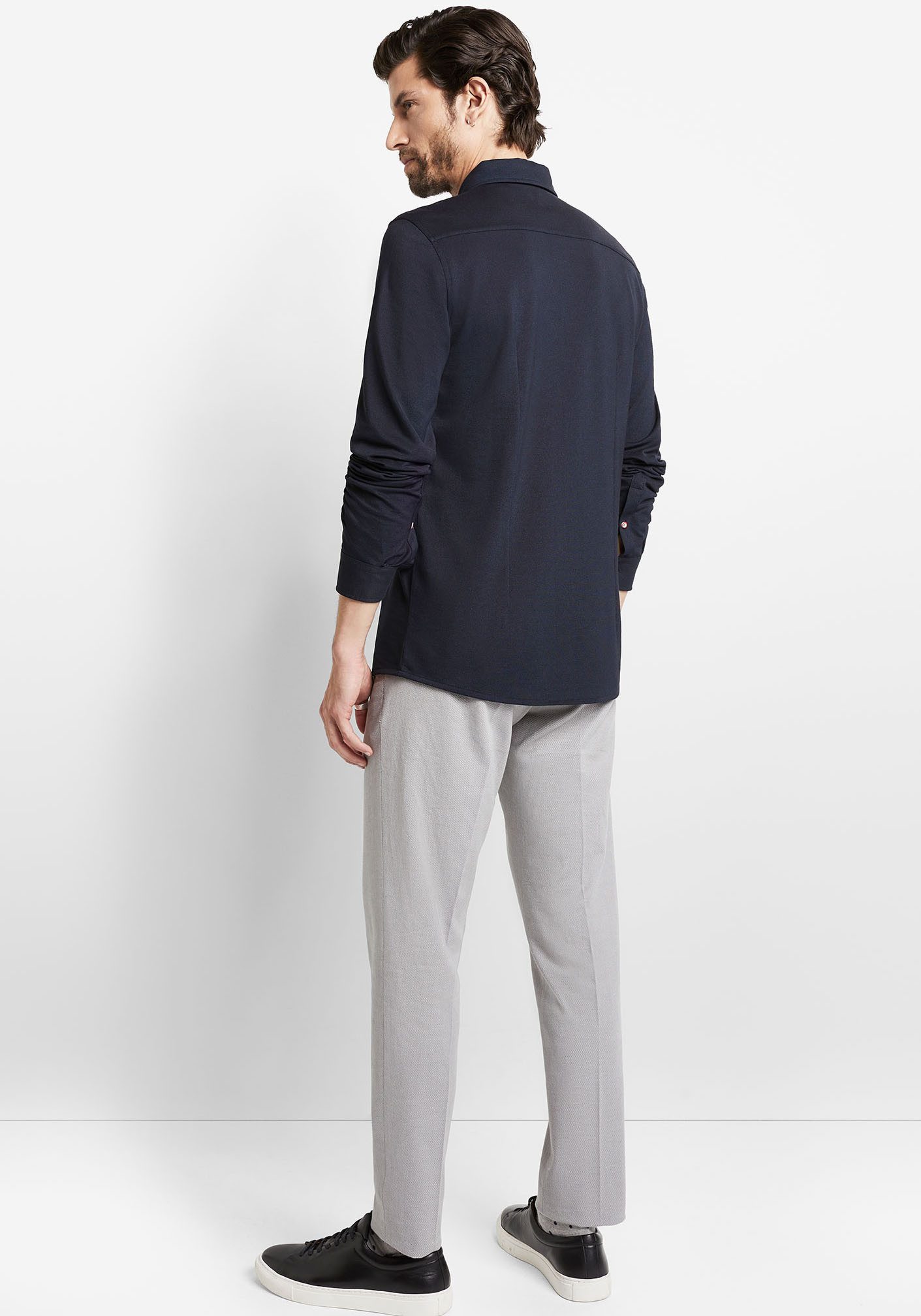Cinque Businessoverhemd CIRONI in stretch piquet kwaliteit
