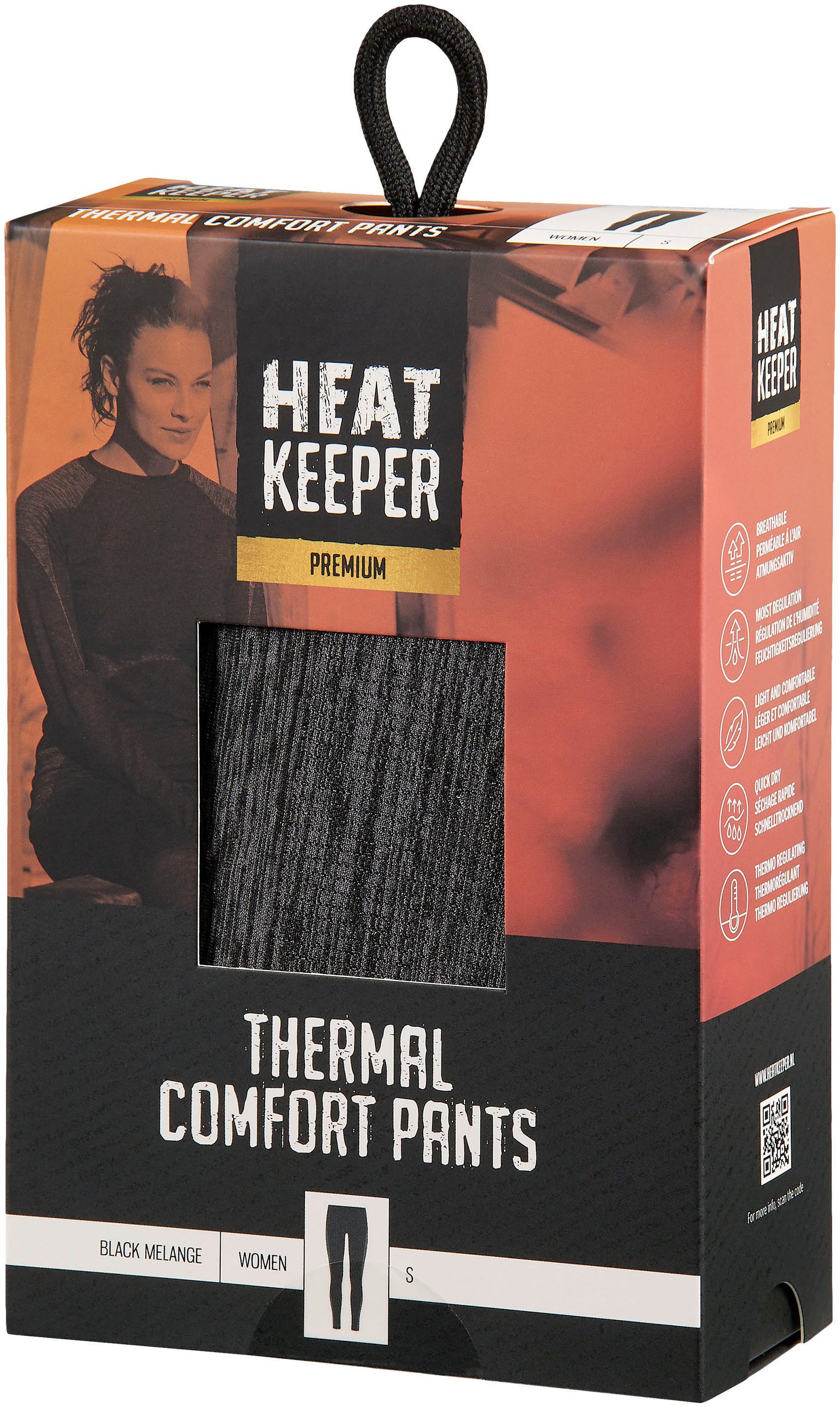 HEAT keeper Thermo-onderbroek van zacht materiaal perfect voor wintersportactiviteiten