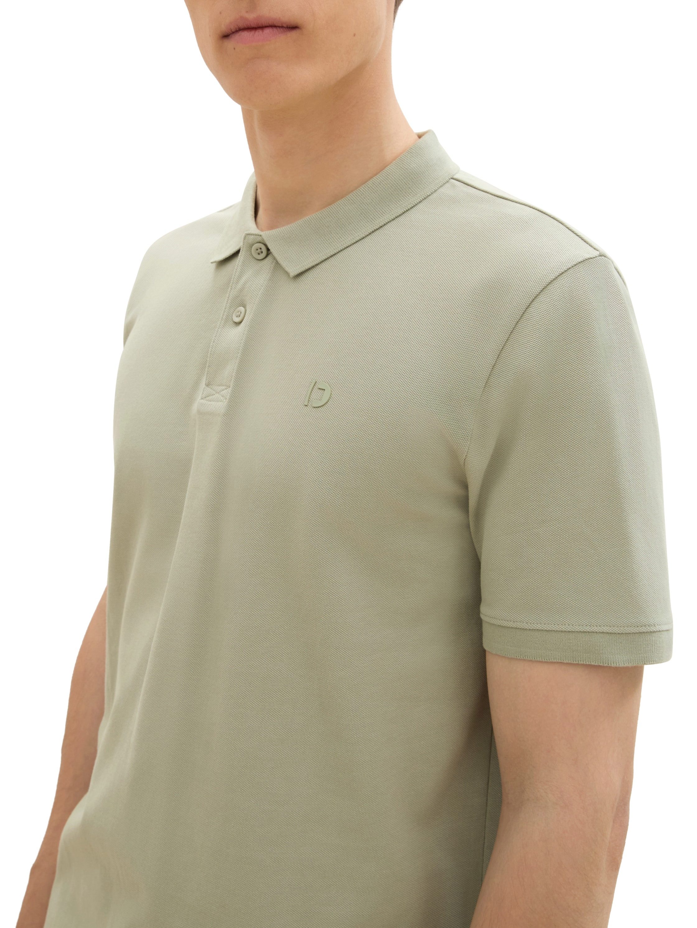 Tom Tailor Denim Poloshirt met logoprint