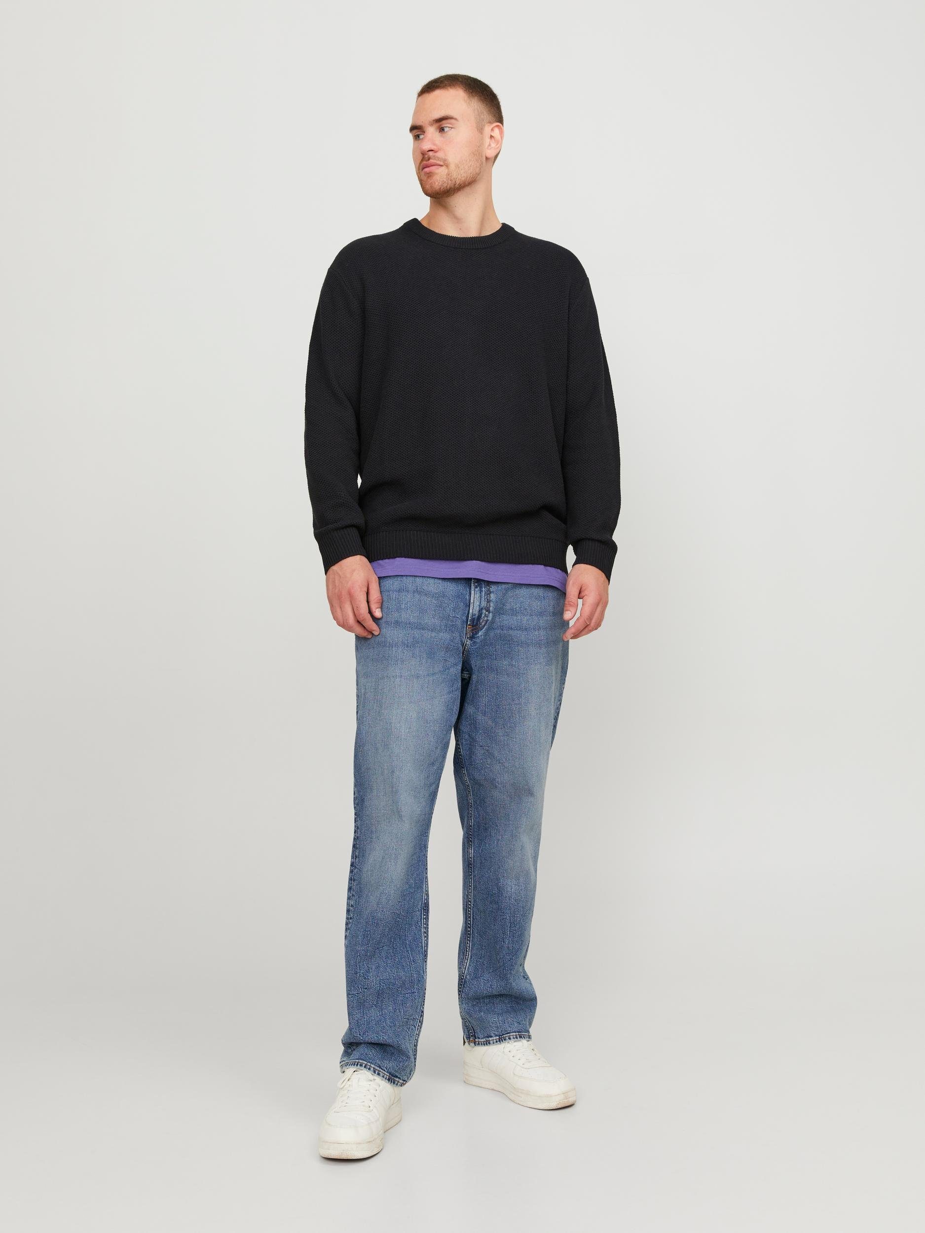 Jack & Jones PlusSize Trui met ronde hals JORBRODY KNIT CREW NECK BF PLS