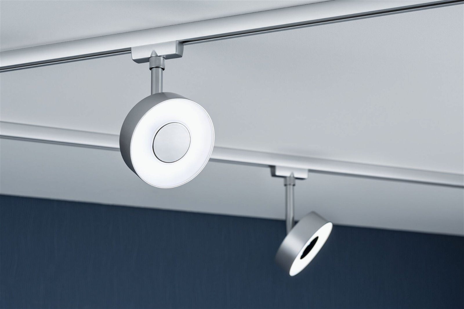 Paulmann Railsysteem-lampen URail rail spot Circle Enkelspot 160lm 5W 4000K 230V Chroom mat (1-delig)