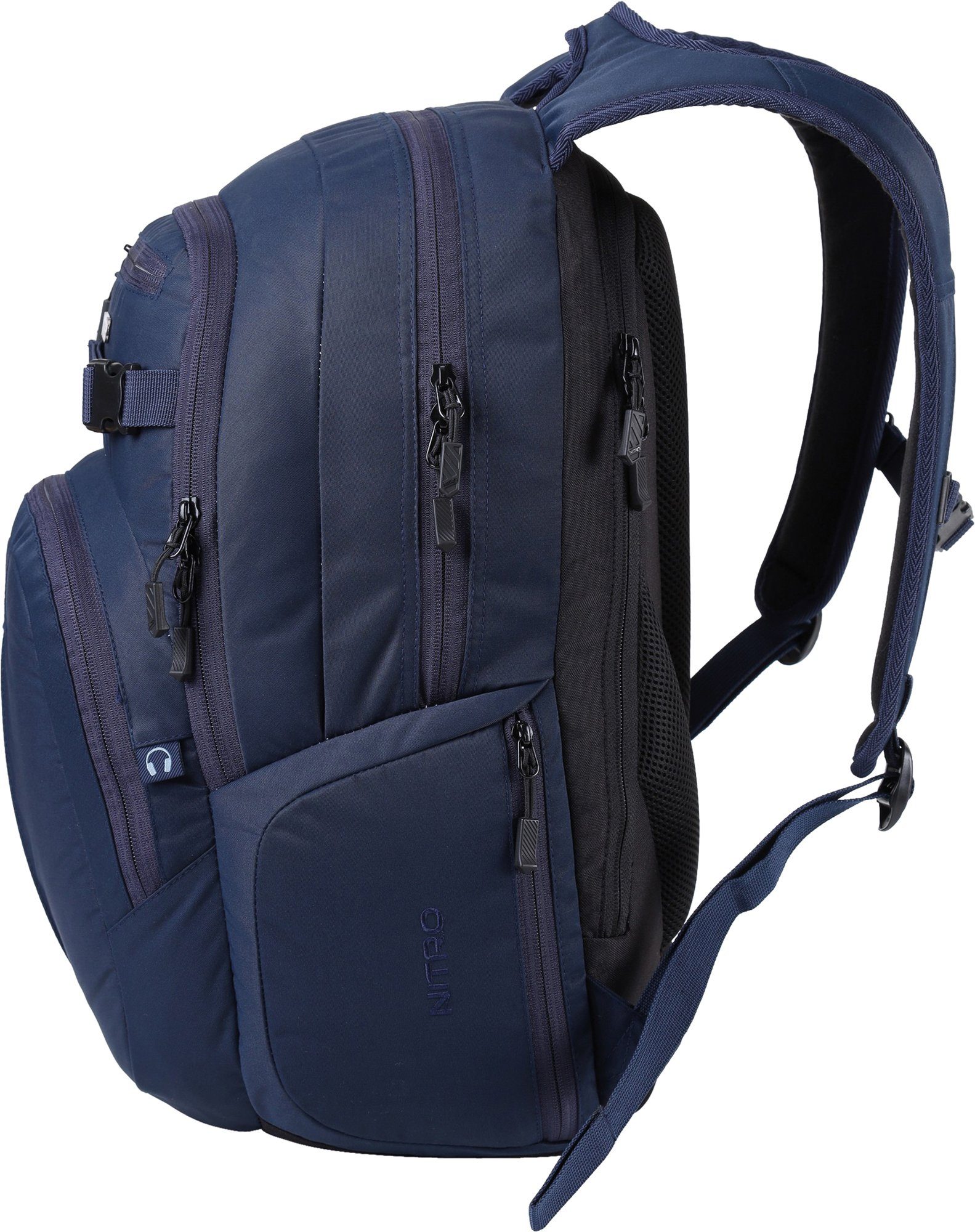 NITRO Schoolrugzak CHASE Casual rugzak, rugzak voor vrijetijd, school, werk en reis