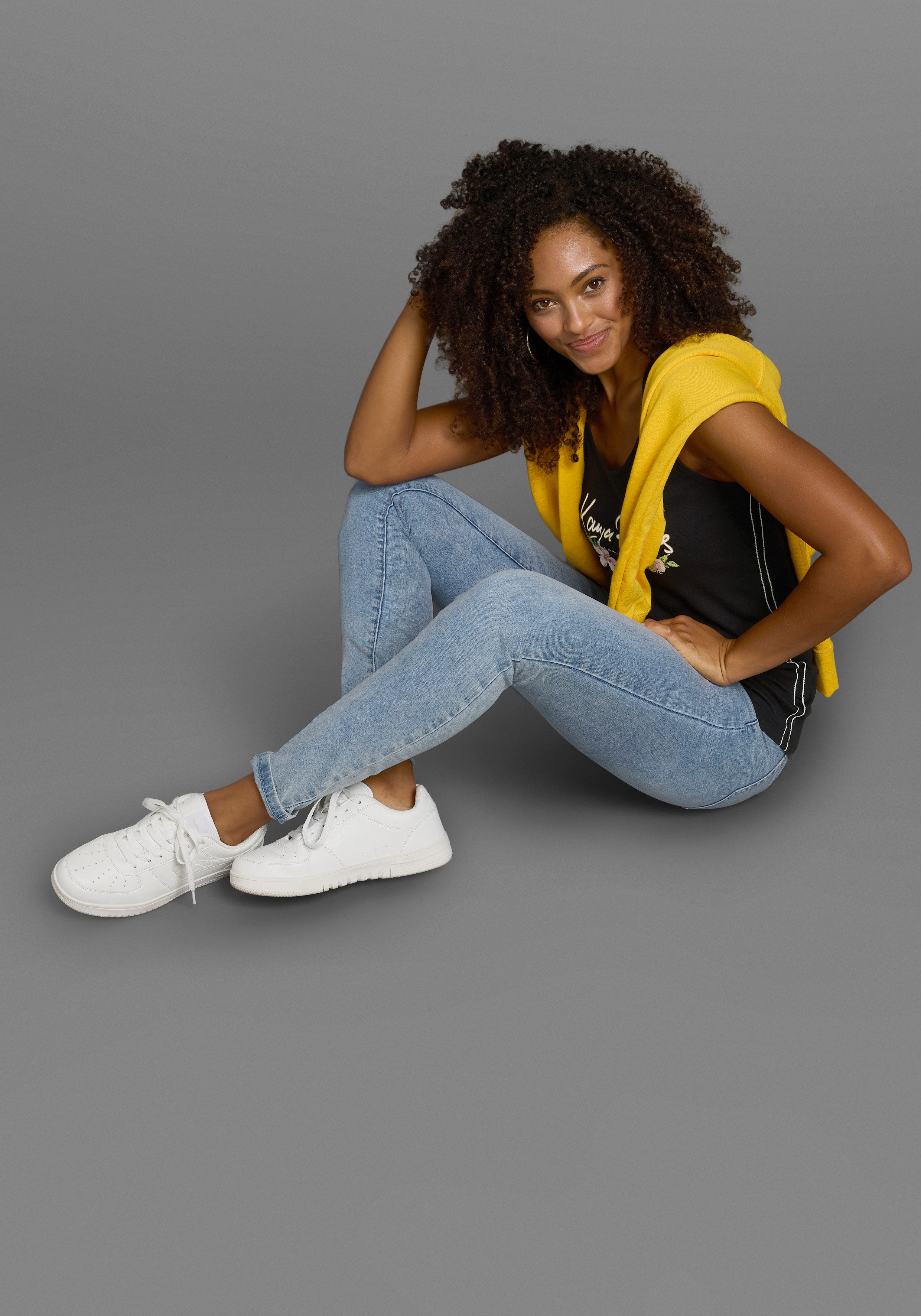 KangaROOS Tanktop met elegante frontprint