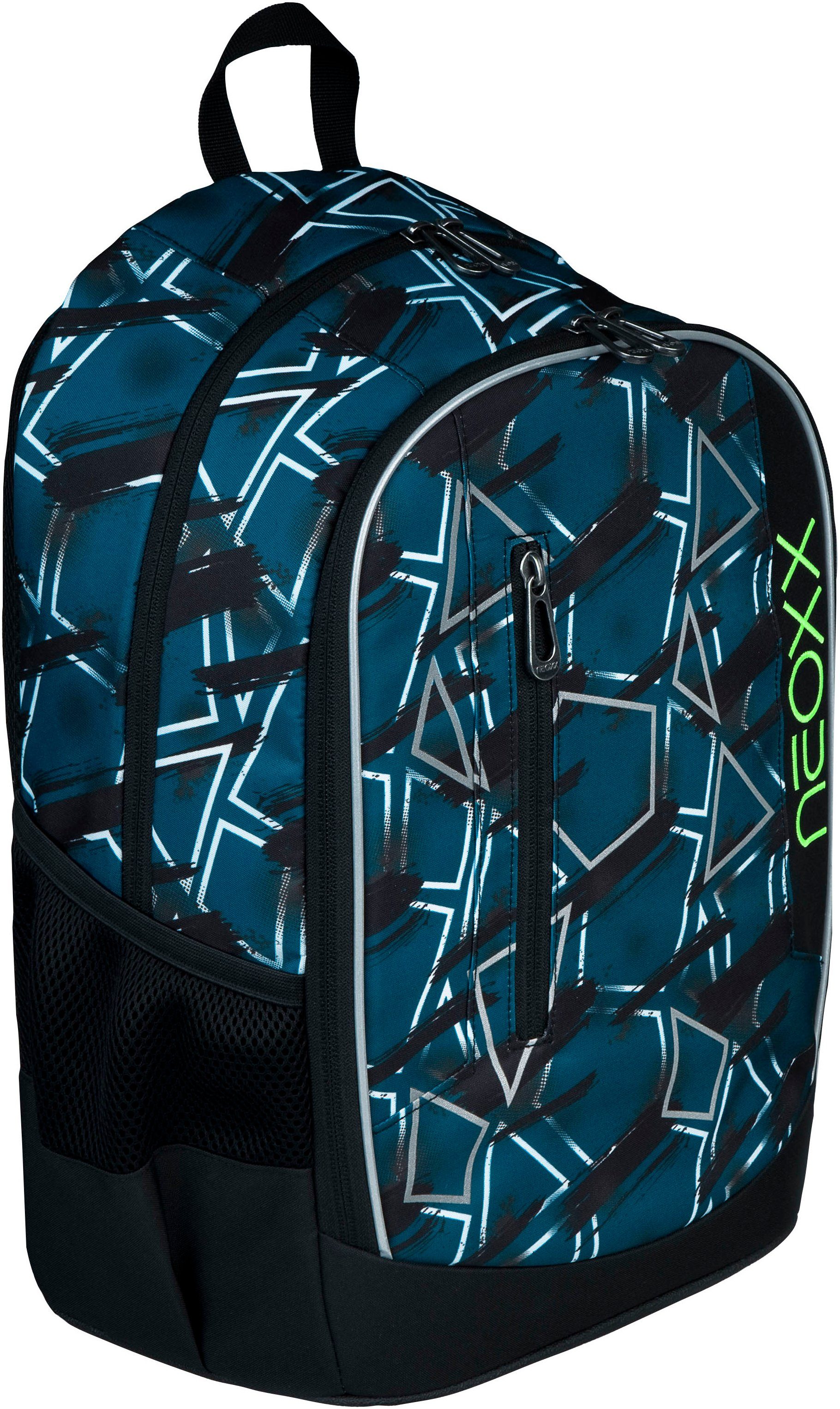 neoxx Schoolrugzak Flow, Flash Yourself gedeeltelijk van gerecycled materiaal
