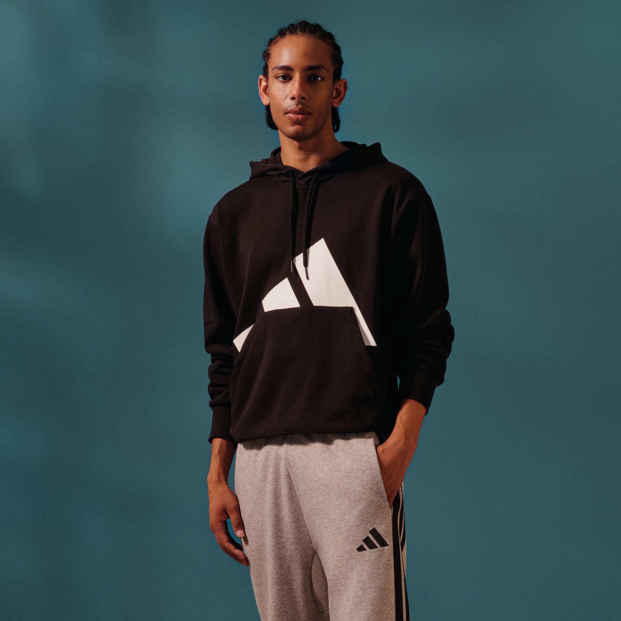adidas Sportswear Hoodie M 3S FT FZ HD