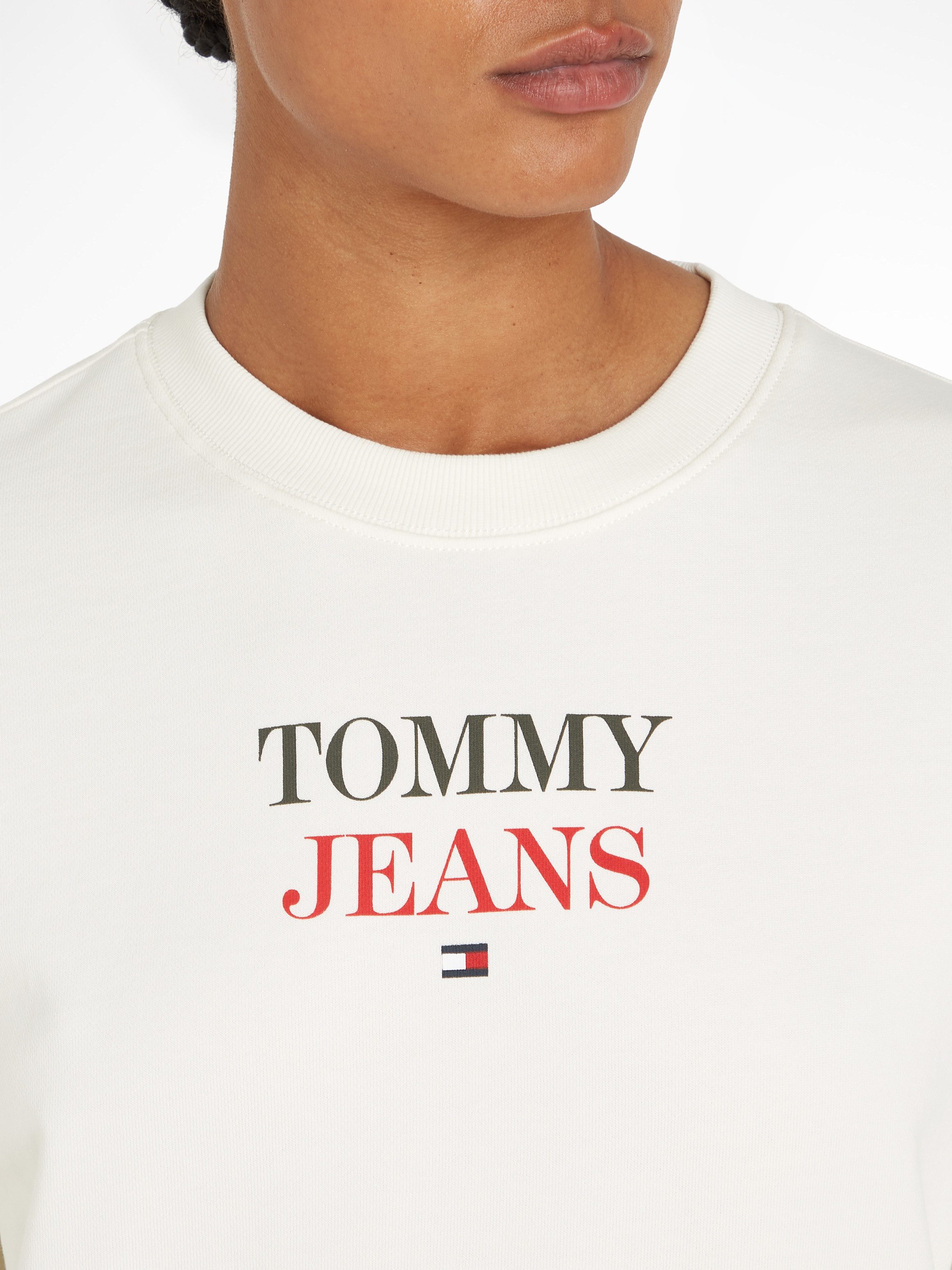 TOMMY JEANS Sweatshirt TJW BXY ESSENTIAL LOGO 2 CREW