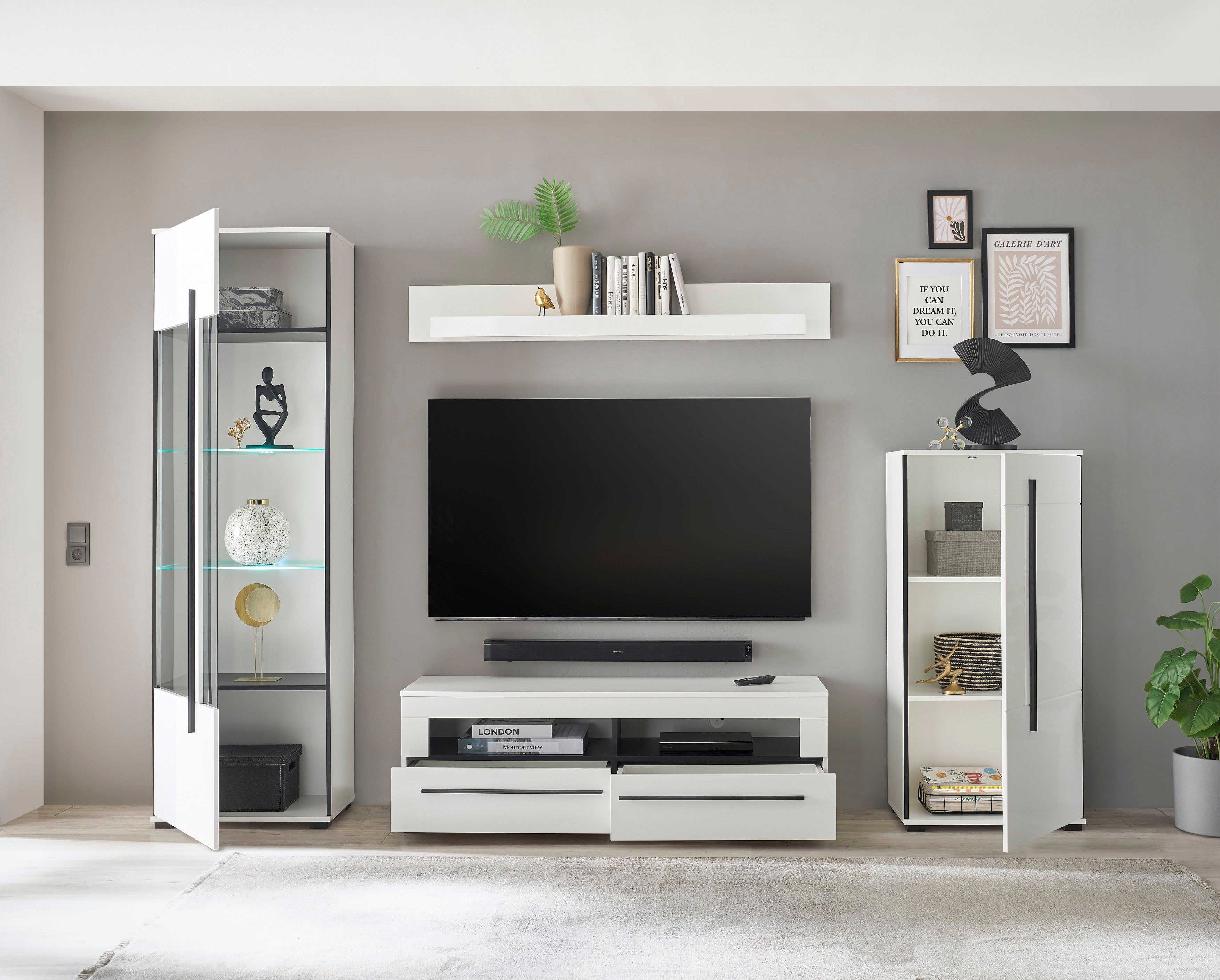 INOSIGN Wandmeubel Cantara (set, 4-delig)