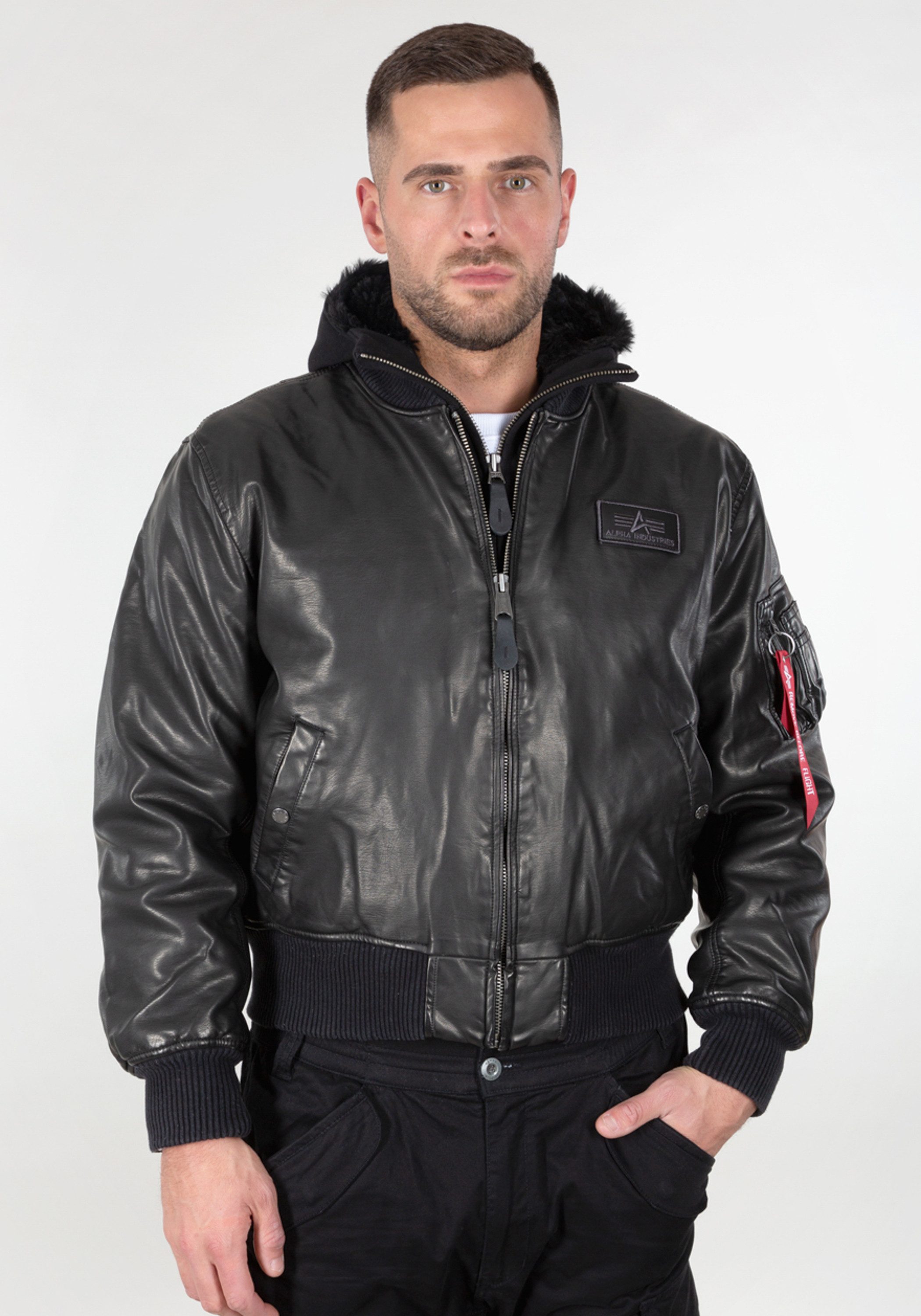 Alpha Industries Leren jack Alpha Industries Men - Leather & Vegan Jackets